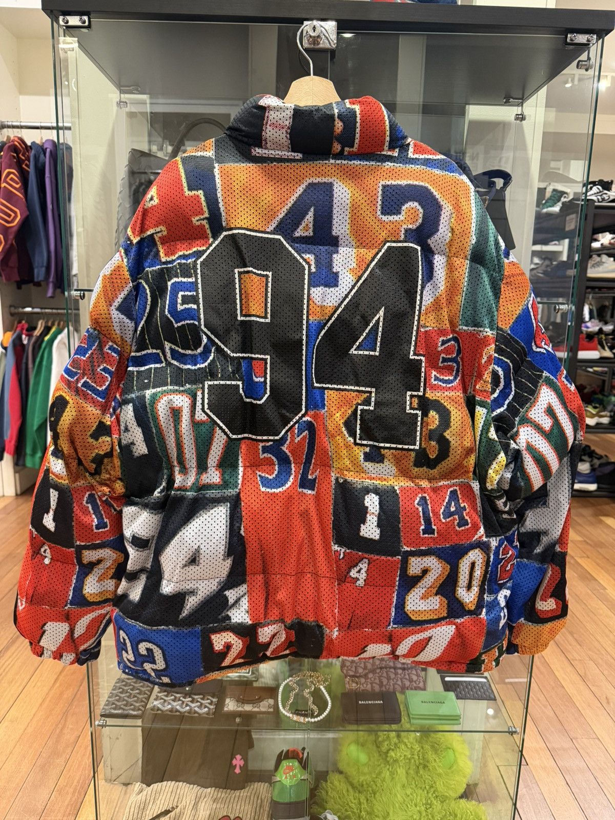 Supreme Supreme Mesh Hockey Jersey Puffer Jacket Size US XXL / EU 58 / 5 - 2 Thumbnail