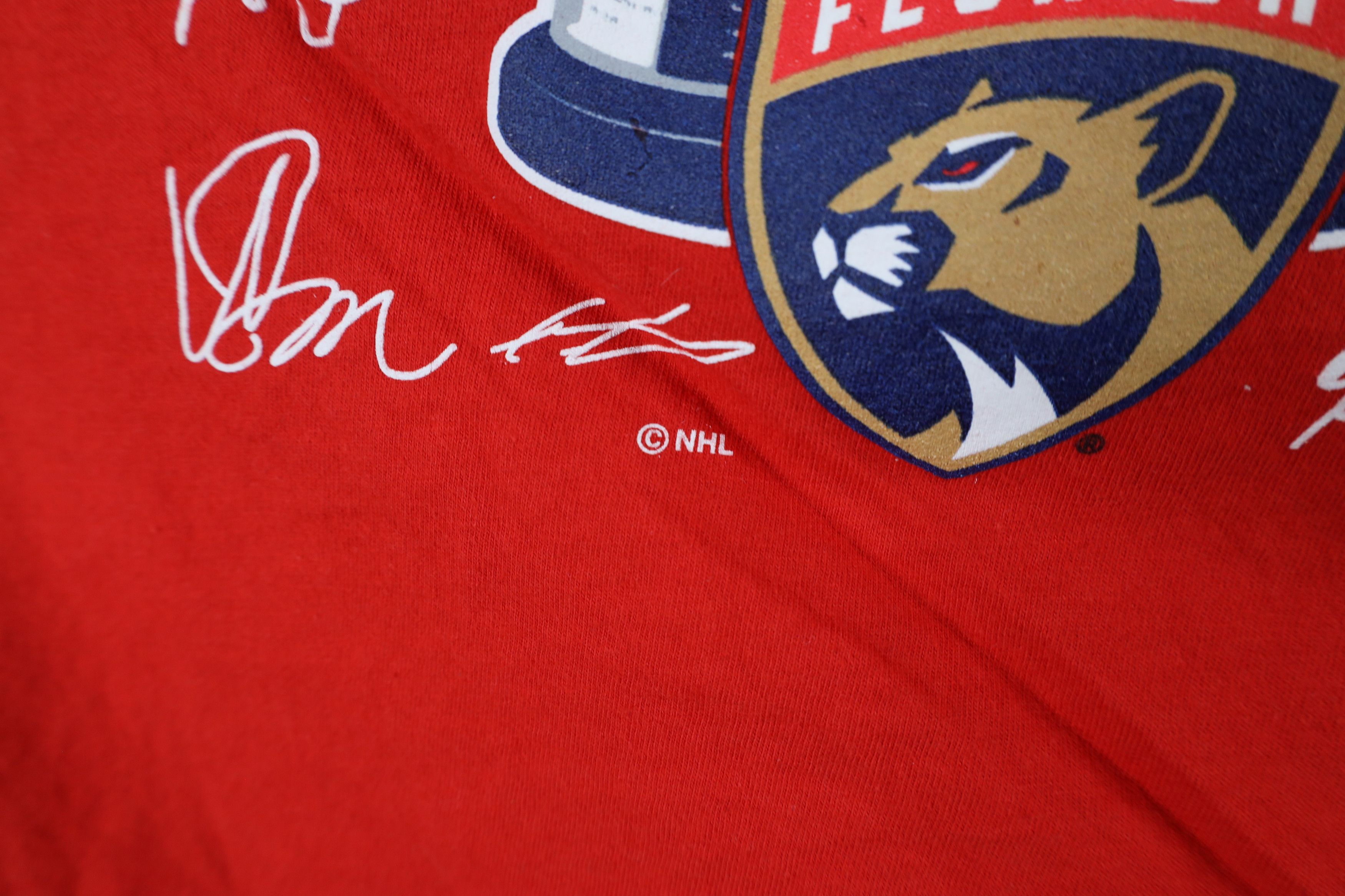 Vintage Fanatics 2024 Stanley Cup Champions Florida Panthers T-Shirt Size US XL / EU 56 / 4 - 9 Thumbnail
