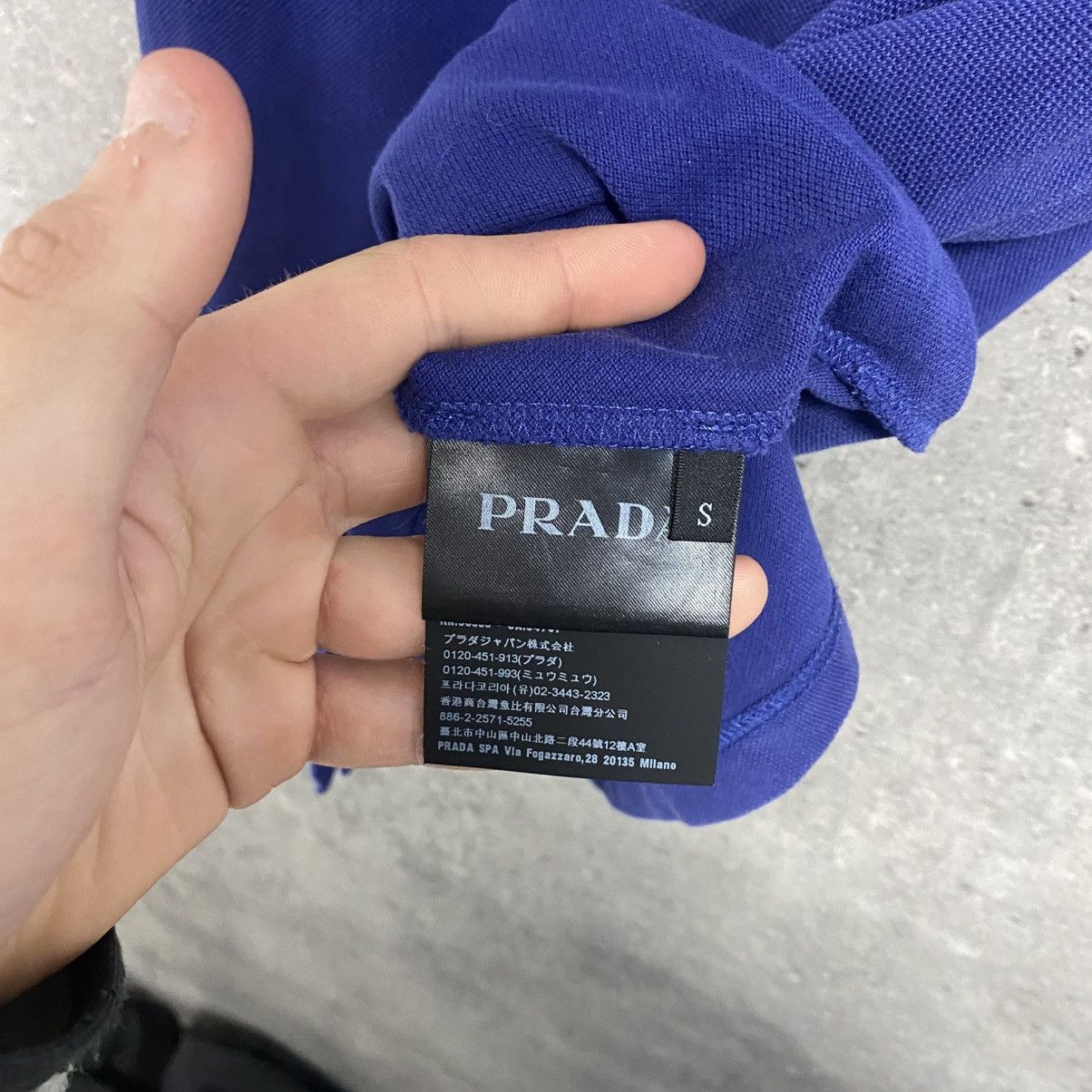 Prada Prada Polo Black Tab Vintage Luxury Rare Size US S / EU 44-46 / 1 - 6 Thumbnail