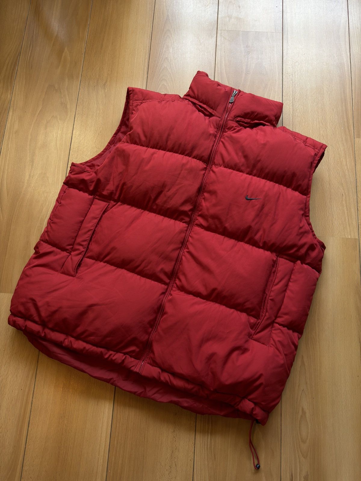 Nike Nike vintage red down jacket vest Size US XL / EU 56 / 4 - 3 Thumbnail