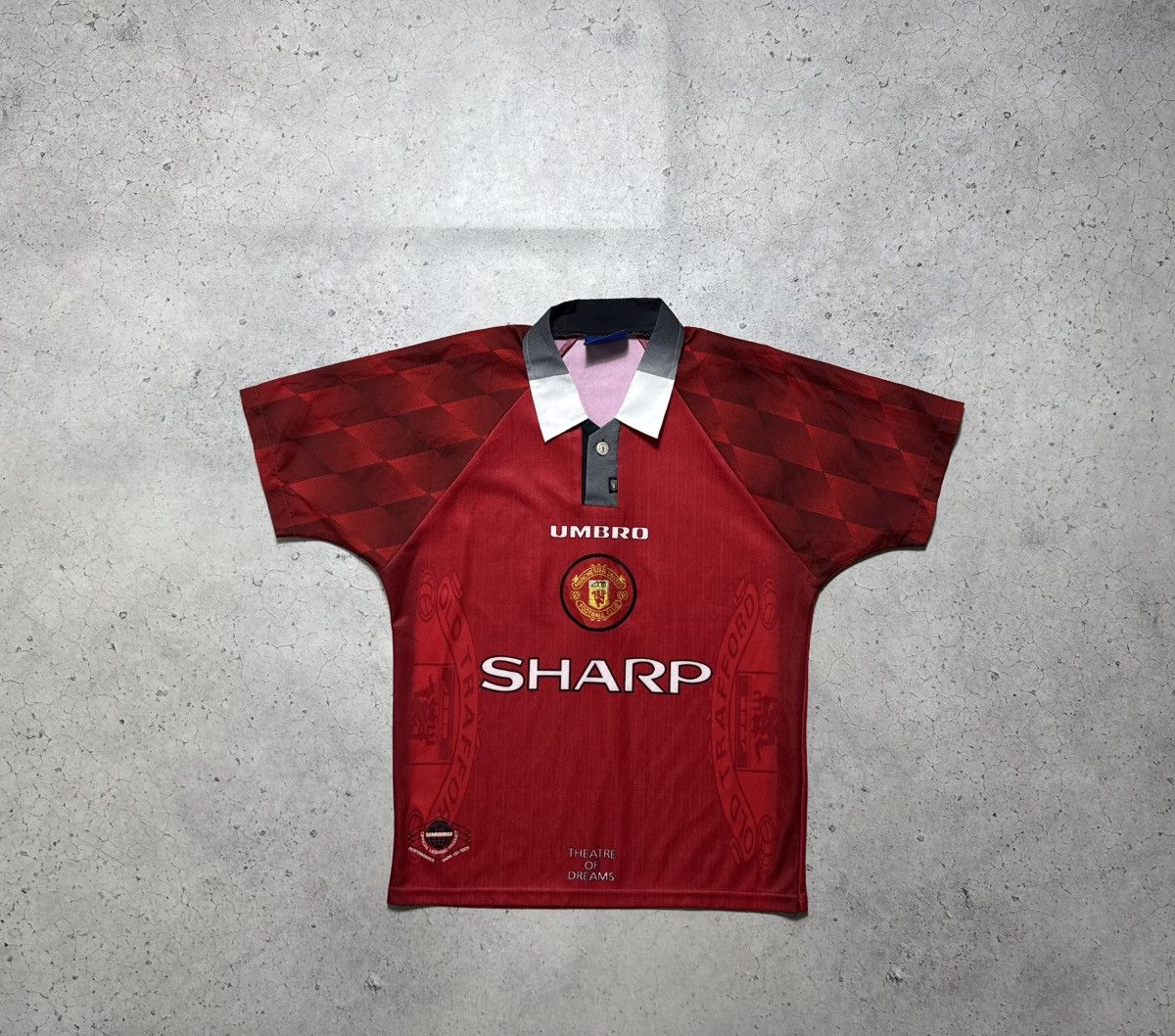Umbro Umbro FC Manchester United 1996/1998 Vintage Soccer Jersey Size US S / EU 44-46 / 1 - 1 Thumbnail
