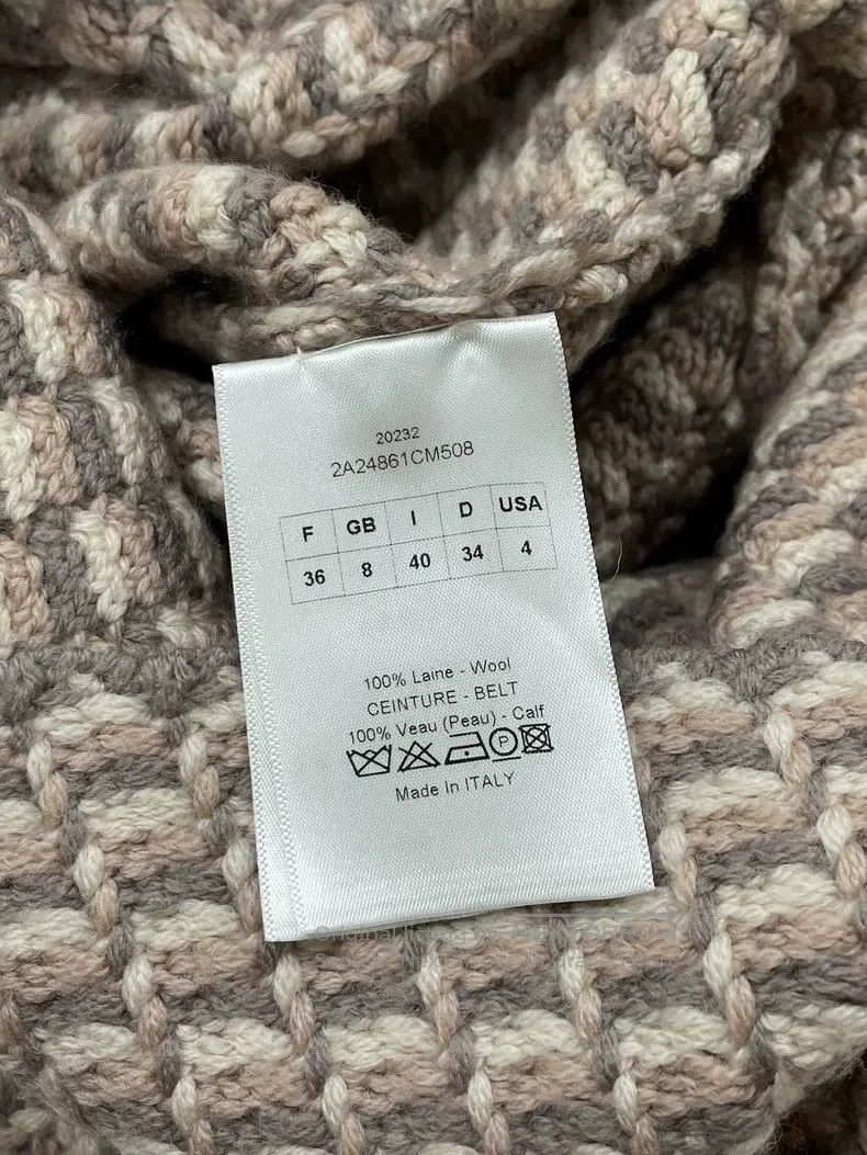 Dior Dior Pink knitted coat Size XS / US 0-2 / IT 36-38 - 6 Thumbnail