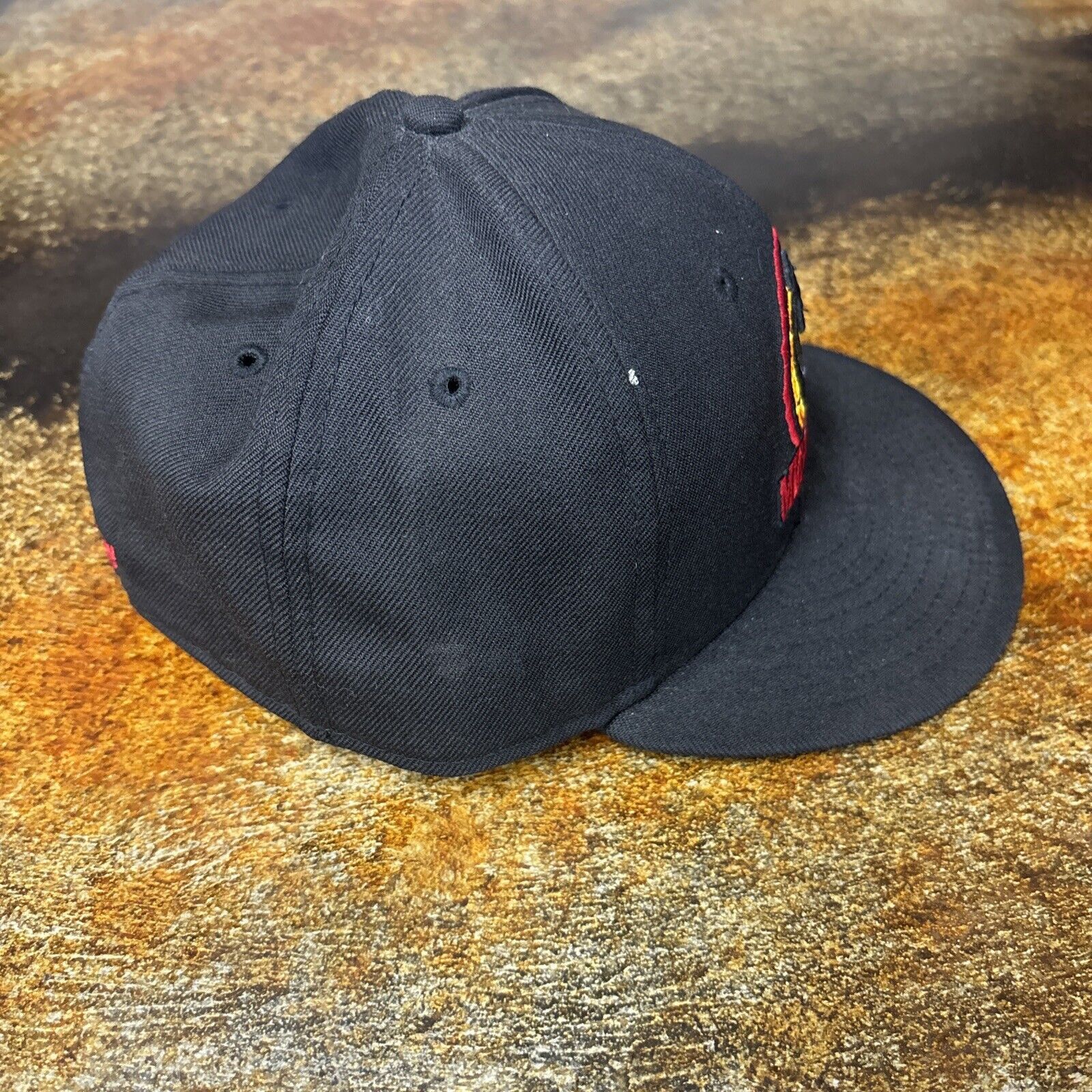New Era Mortal Kombat Hat New Era Fitted Finish Him Size 7 3/8 Rare Size ONE SIZE - 4 Thumbnail