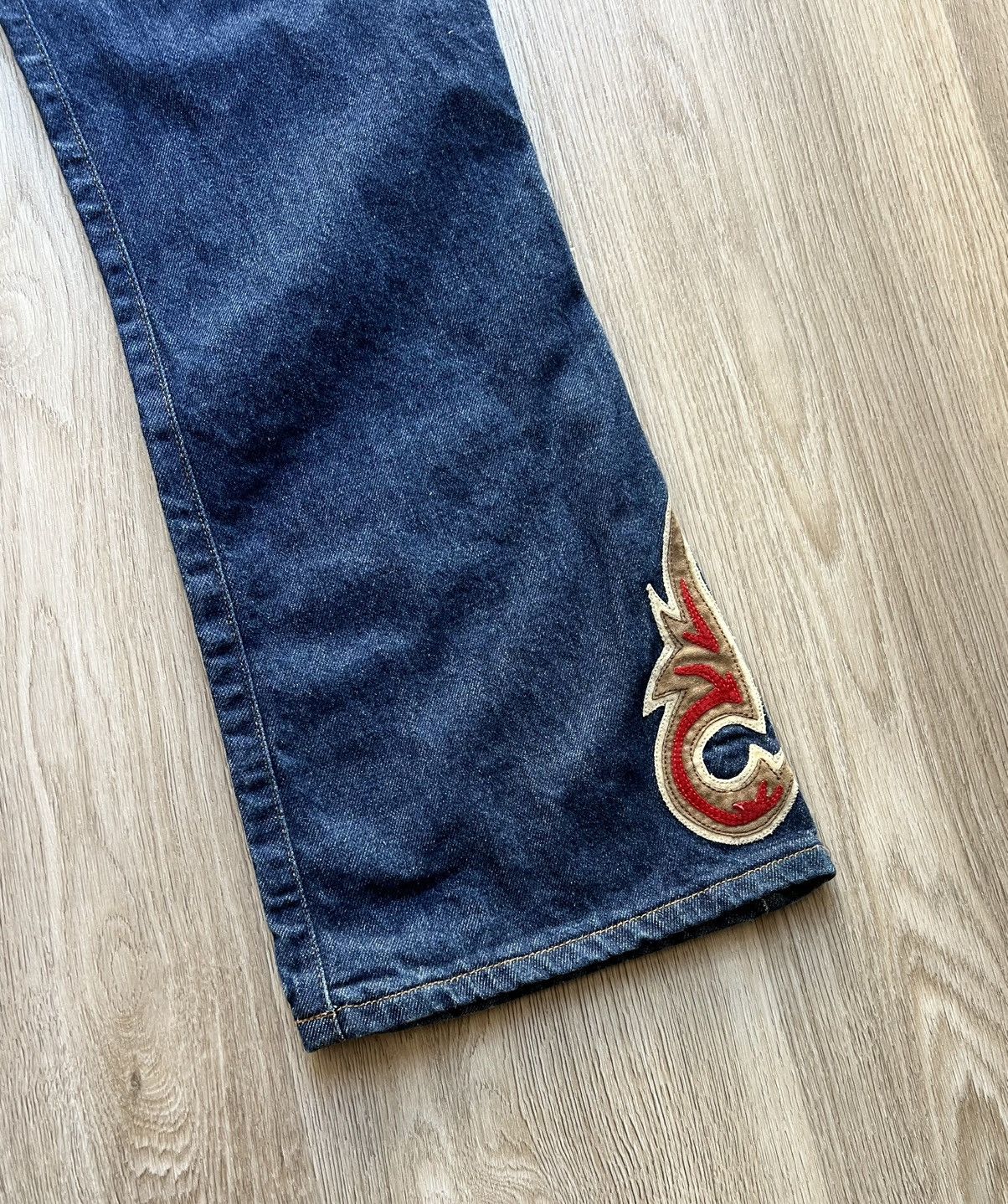 Miss Sixty × Vintage Vintage Miss Sixty Embroidered Logo Blue Jeans Y2K Size 32" / US 10 / IT 46 - 14 Thumbnail