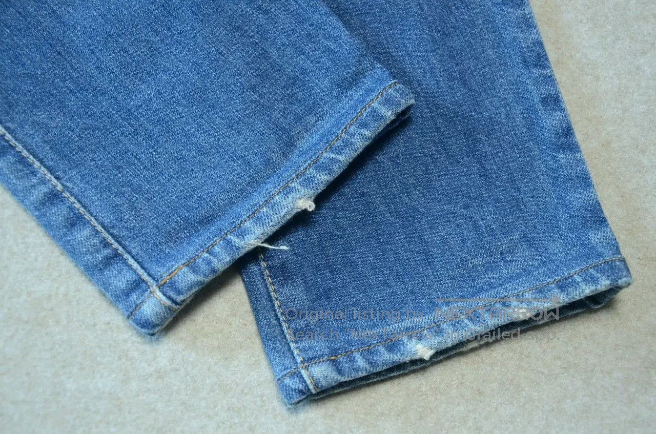 Balmain Balmain Classic Knee Fold Biker Jeans. Size US 31 - 4 Thumbnail