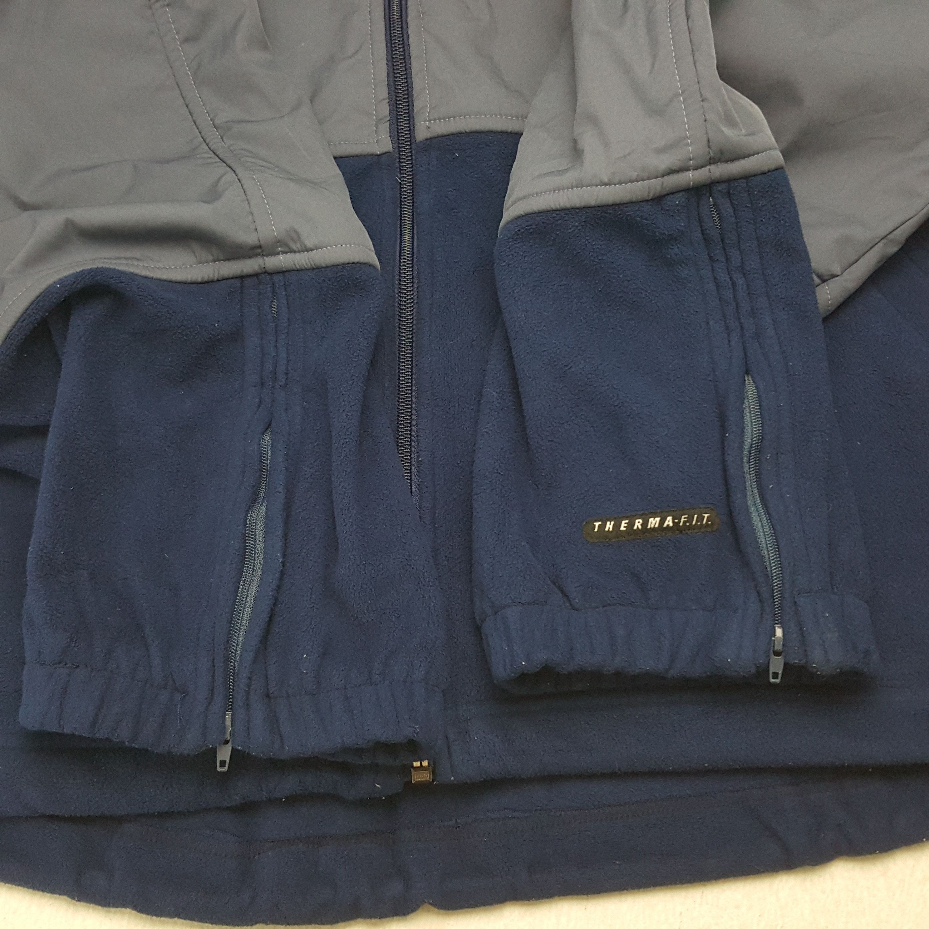 Nike × Vintage Vintage Nike Court Windbreaker Zipper Sport Jacket Size US L / EU 52-54 / 3 - 9 Thumbnail