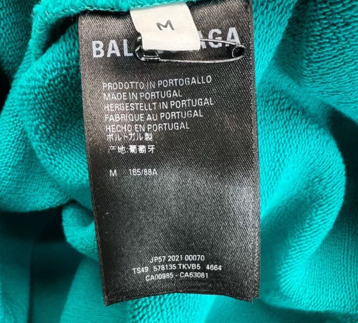 Balenciaga BALENCIAGA Fresh Long Sleeve Hooded Sweater 2412-Nextarrow Size US M / EU 48-50 / 2 - 4 Thumbnail