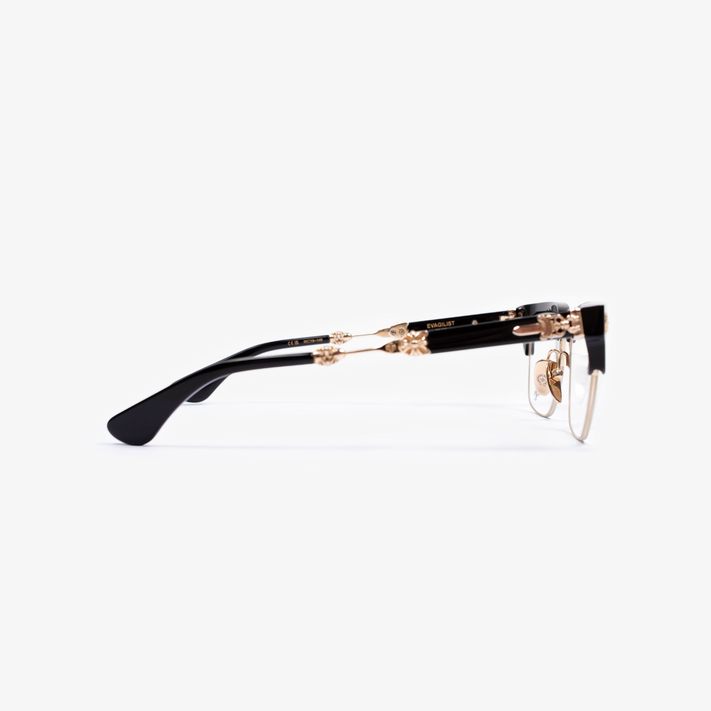 Chrome Hearts CHROME HEARTS BLACK EVANGELIST GLASSES Size ONE SIZE - 3 Thumbnail