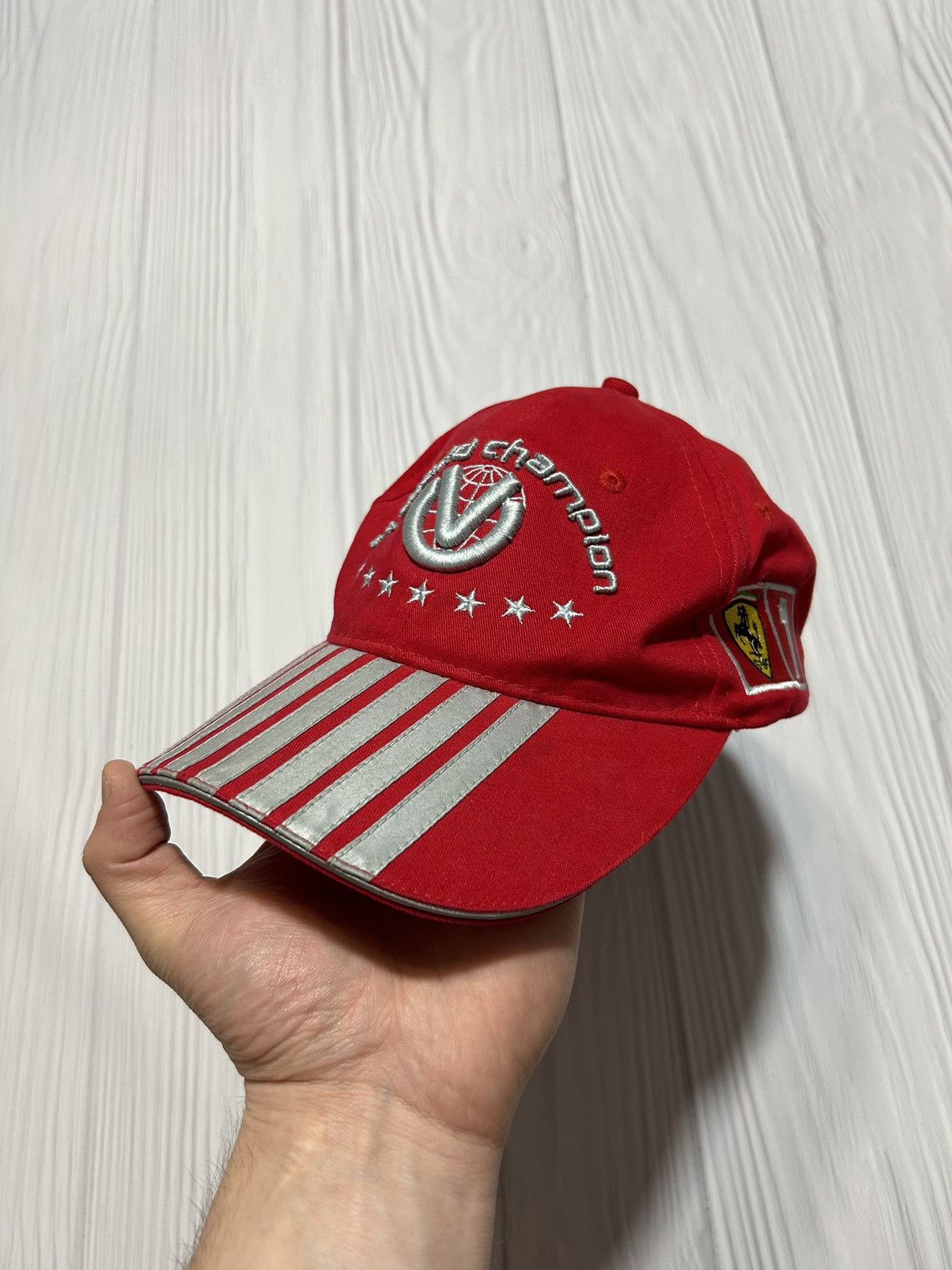 Ferrari Michael Schumacher 2004 F1 Champion Ferrari Vintage Hat Cap Size ONE SIZE - 1 Thumbnail