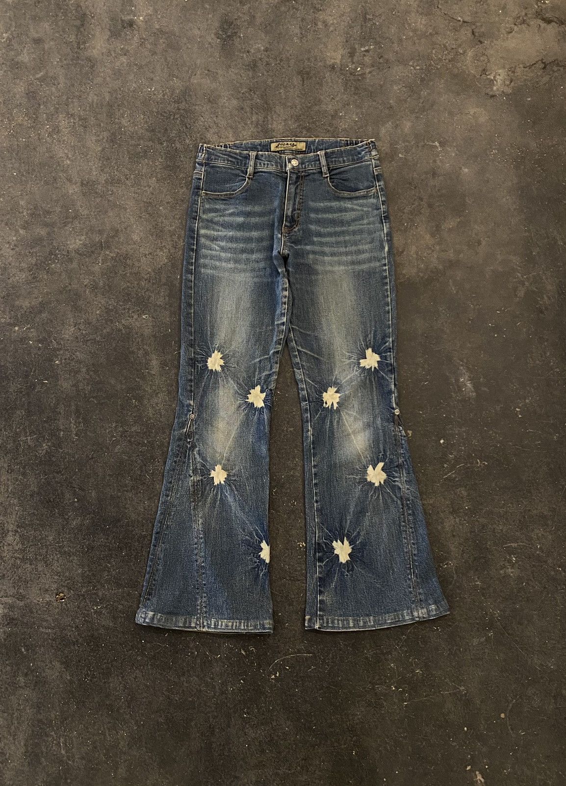 Hysteric Glamour × If Six Was Nine × Japanese Brand Y2k Oo-La-La Beauty beast style bootcut jeans Size US 28 / EU 44 - 1 Thumbnail