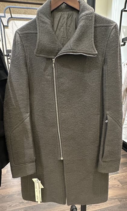 Rick Owens Tubeway Coat Sisyphus FW18 sz 50 | Grailed