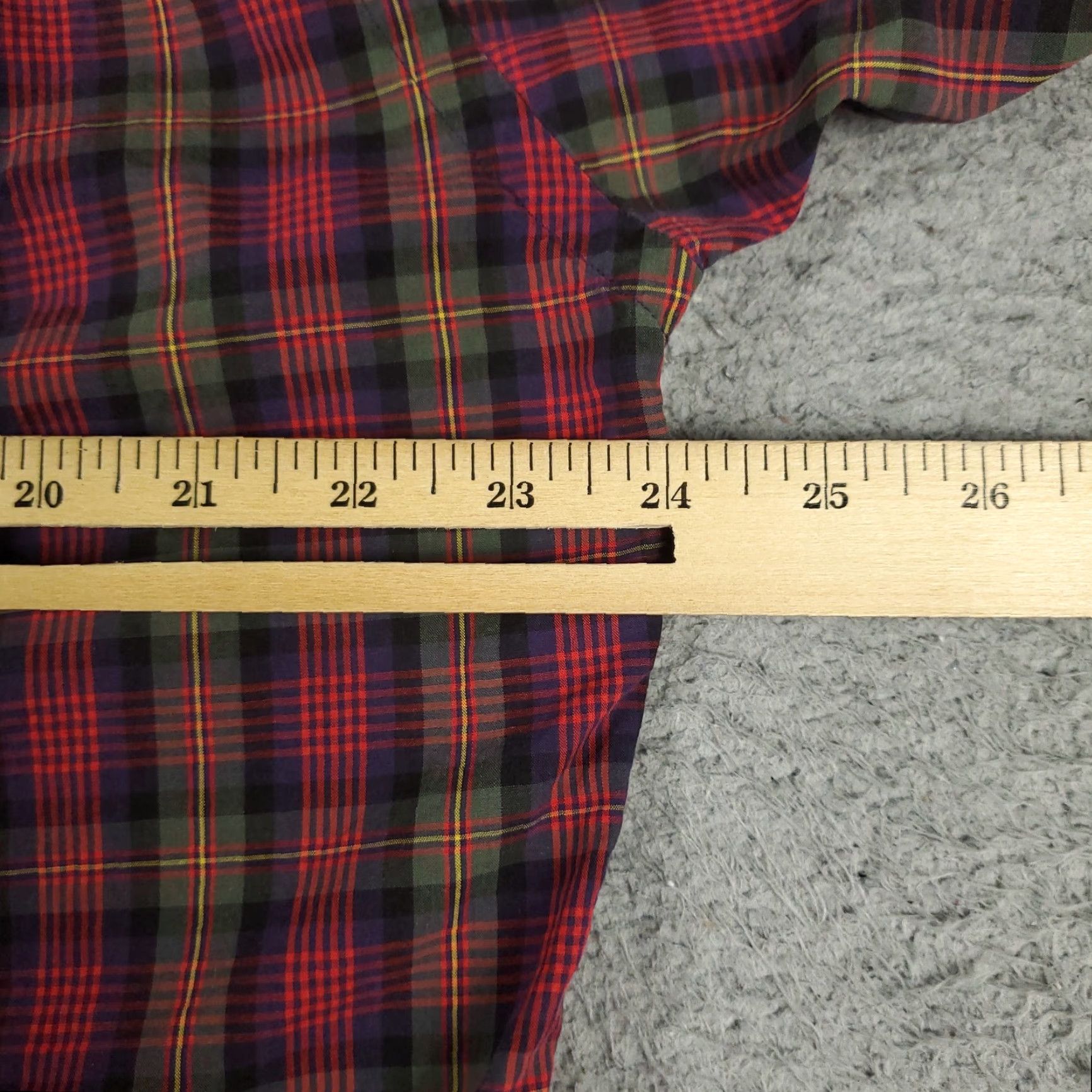 Ralph Lauren VINTAGE Ralph Lauren Shirt Mens Small Casual Button-Up Long Sleeve Red Plaid Cotton Size US S / EU 44-46 / 1 - 6 Thumbnail