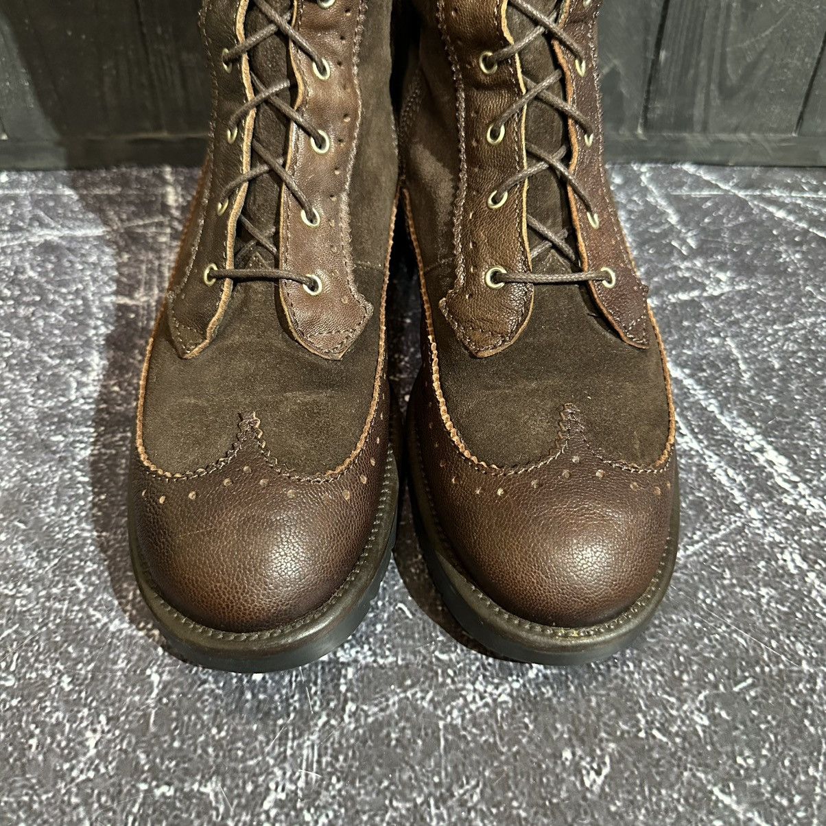 Max Mara MAX MARA - Women’s Brown Suede/Leather Boots Size 38 Size US 8 / IT 38 - 5 Thumbnail