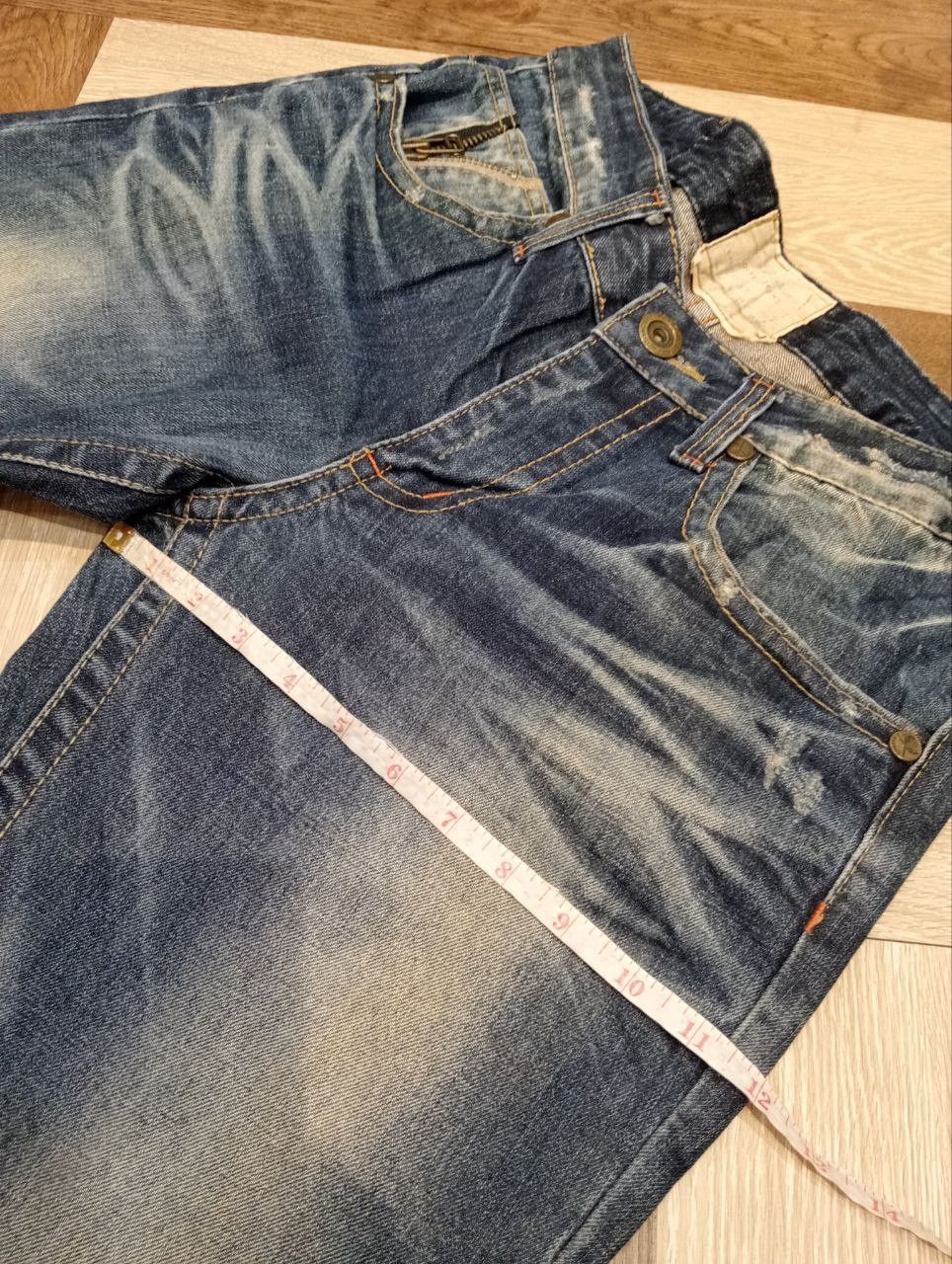 Japanese Brand LOLITA BY CONCERT CLUB WASHED BLUE DENIM JEANS Size US 30 / EU 46 - 19 Thumbnail
