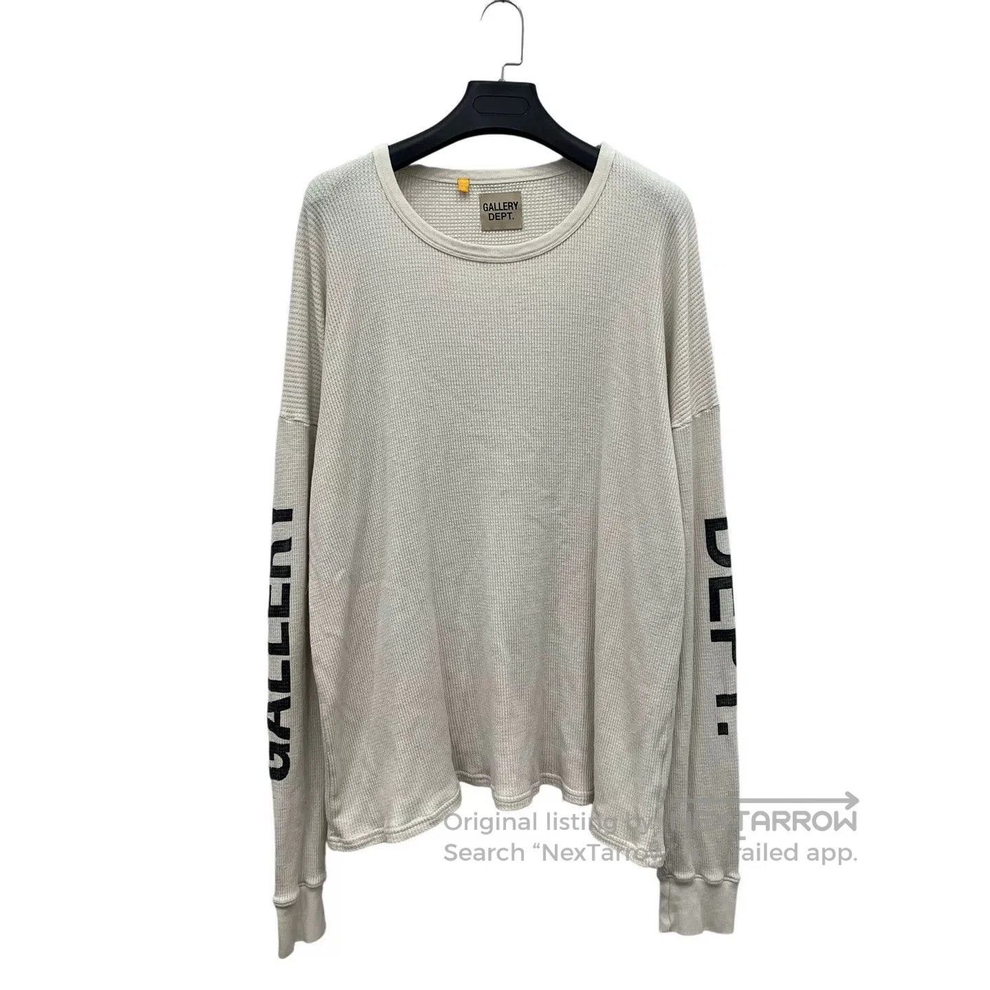 Gallery Dept. Gallery Dept Large Logo Waffle Long Sleeve. Size US L / EU 52-54 / 3 - 1 Thumbnail
