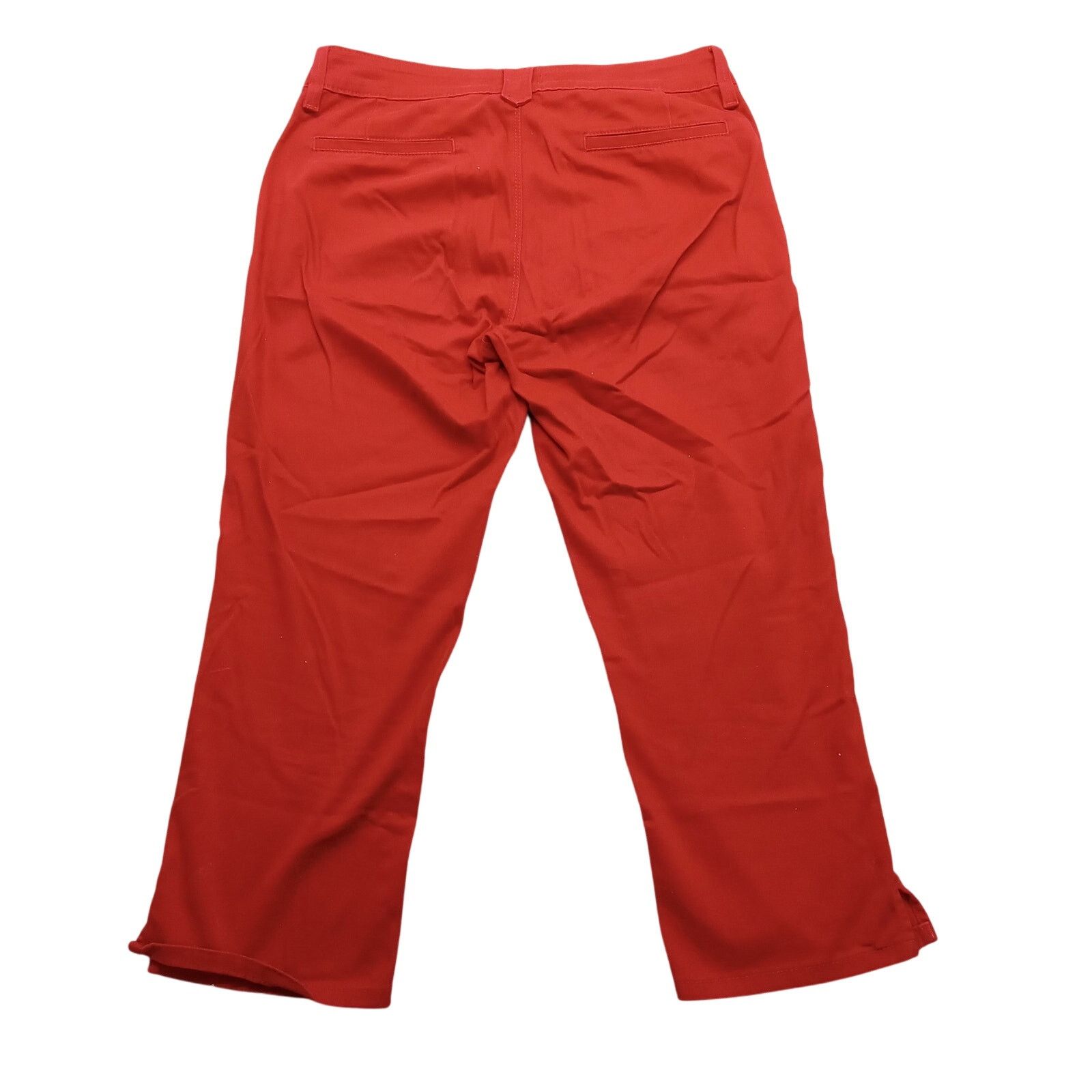 & Other Stories NYDJ Crop Jeans (32 X 23) Women's Lift Tuck Mid Rise Red Size 32" / US 10 / IT 46 - 2 Thumbnail