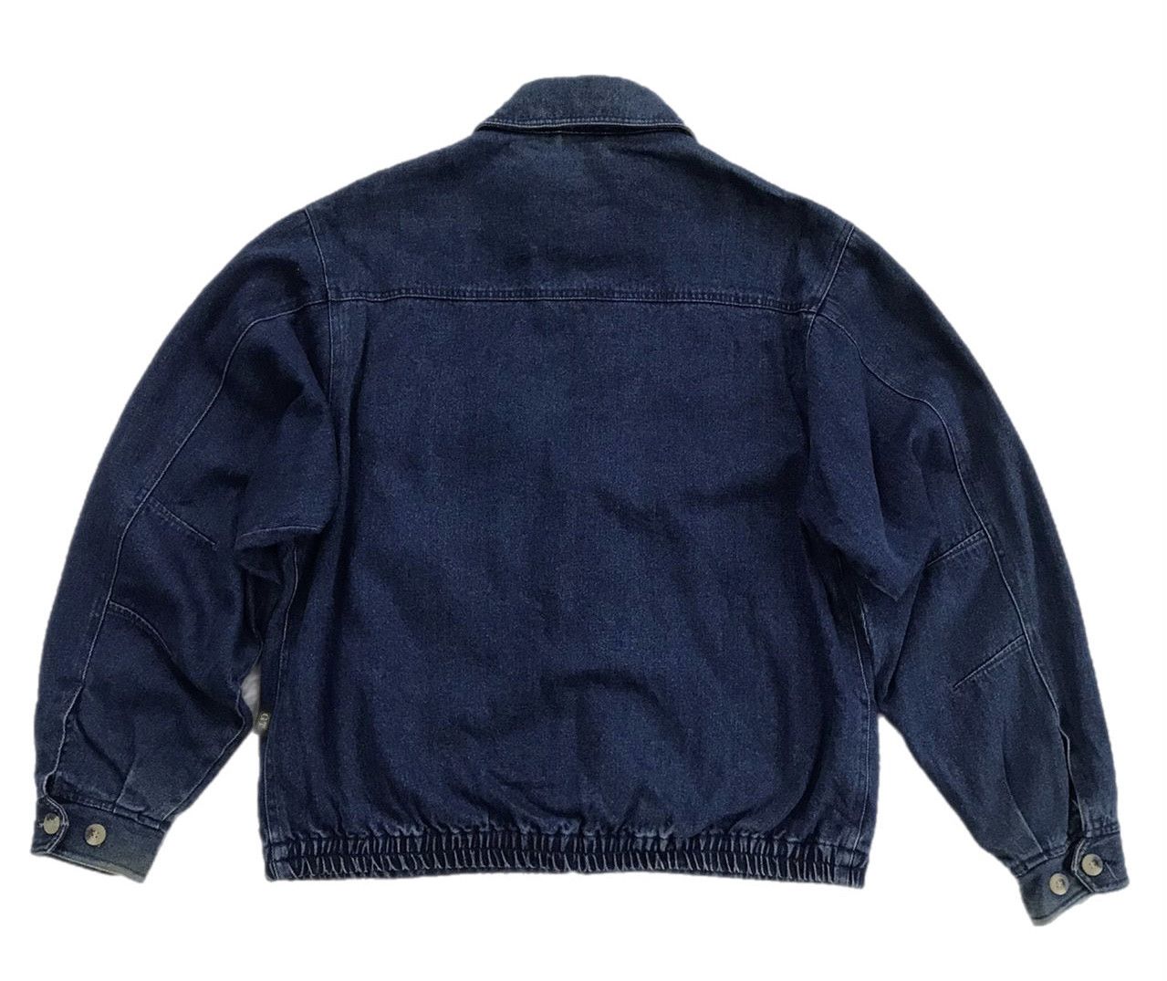 Japanese Brand G.T.Hawkins Denim Style Jacket Red Gingham Inner Size US M / EU 48-50 / 2 - 2 Thumbnail