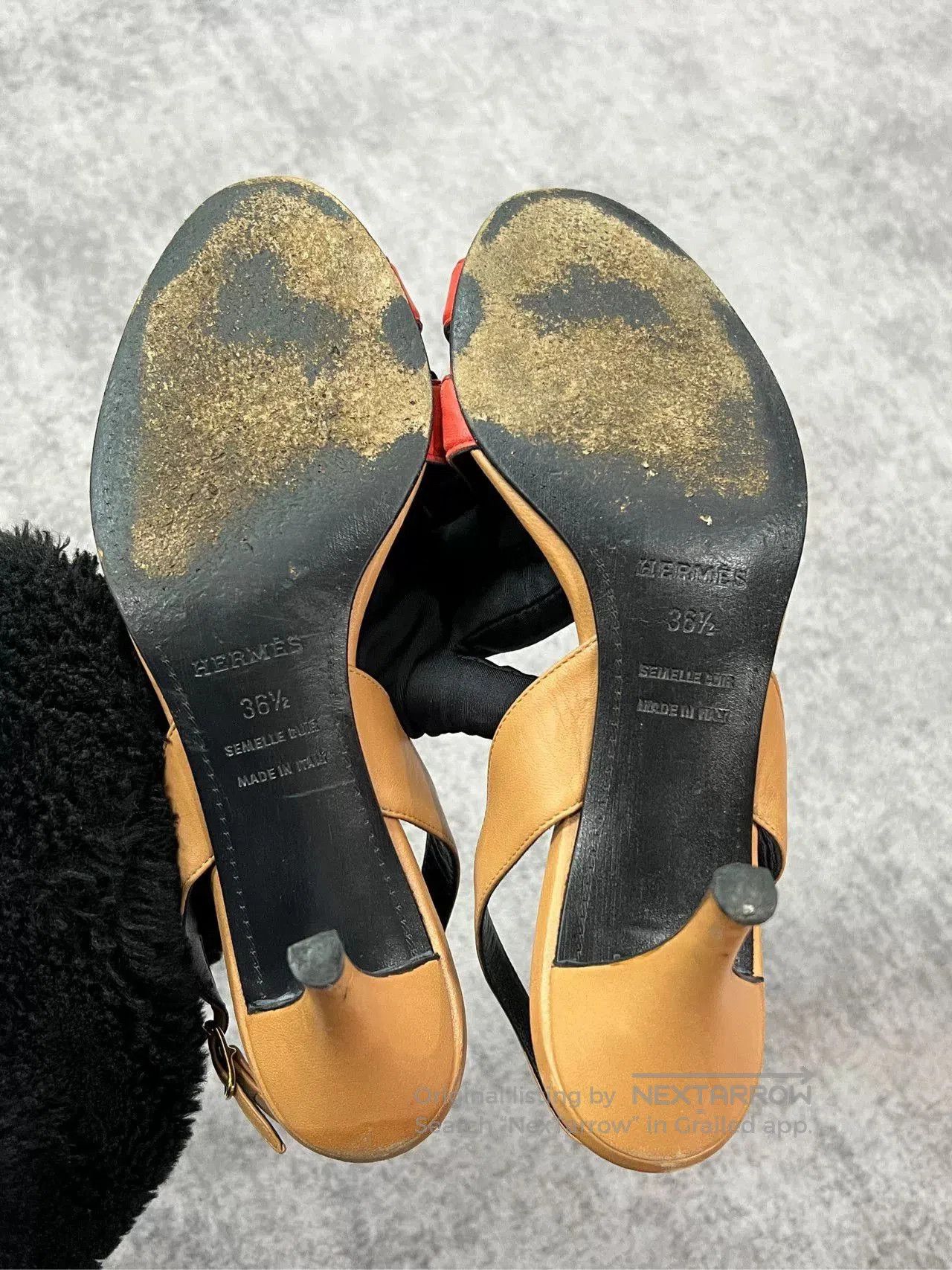 Hermes Hermes Peep-Toe High Heels. Size US 5.5 / IT 35.5 - 6 Thumbnail