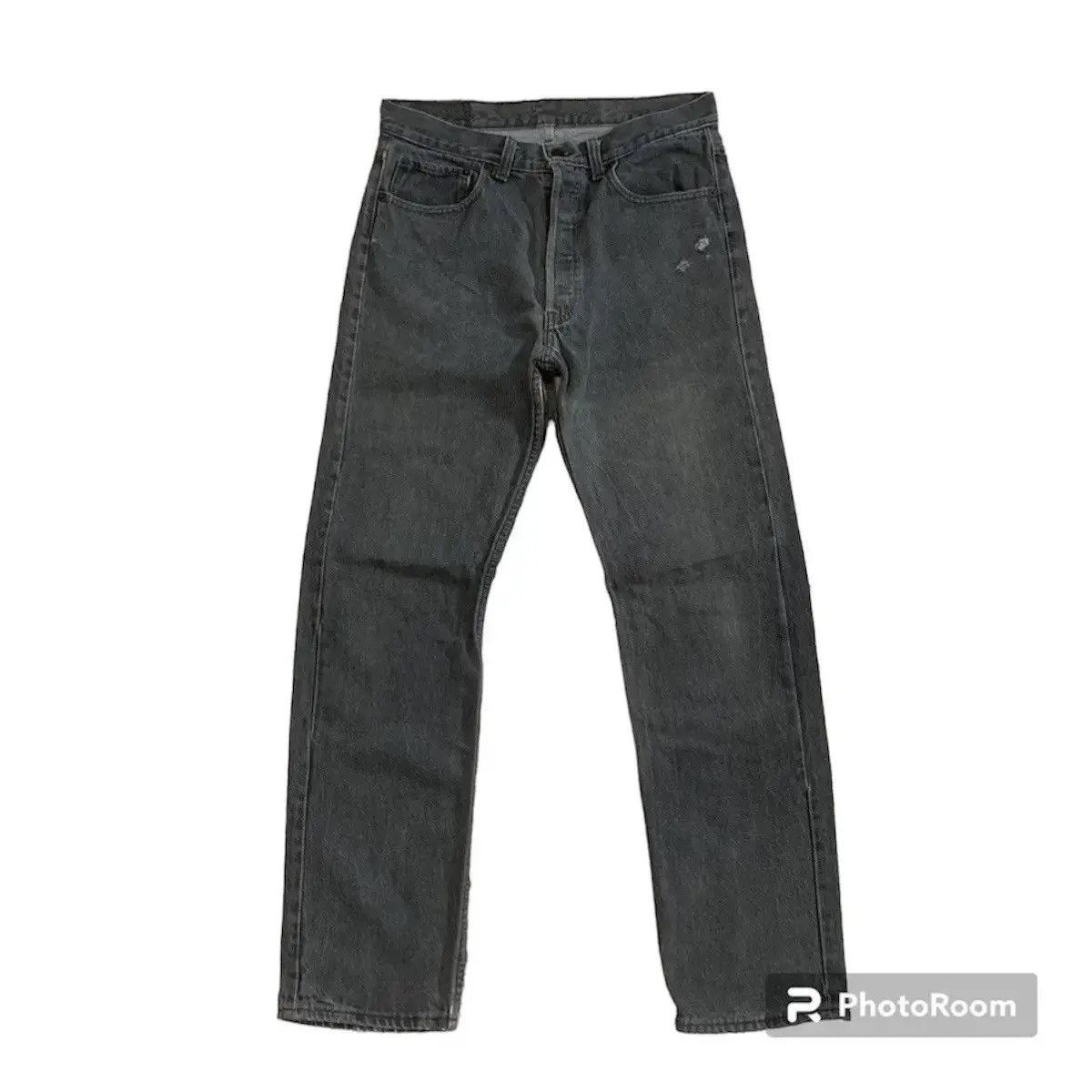 Levi's 1990’s Vintage Levi’s 501 Jeans Rugged Denim Levis Pants W30 Size US 30 / EU 46 - 1 Thumbnail