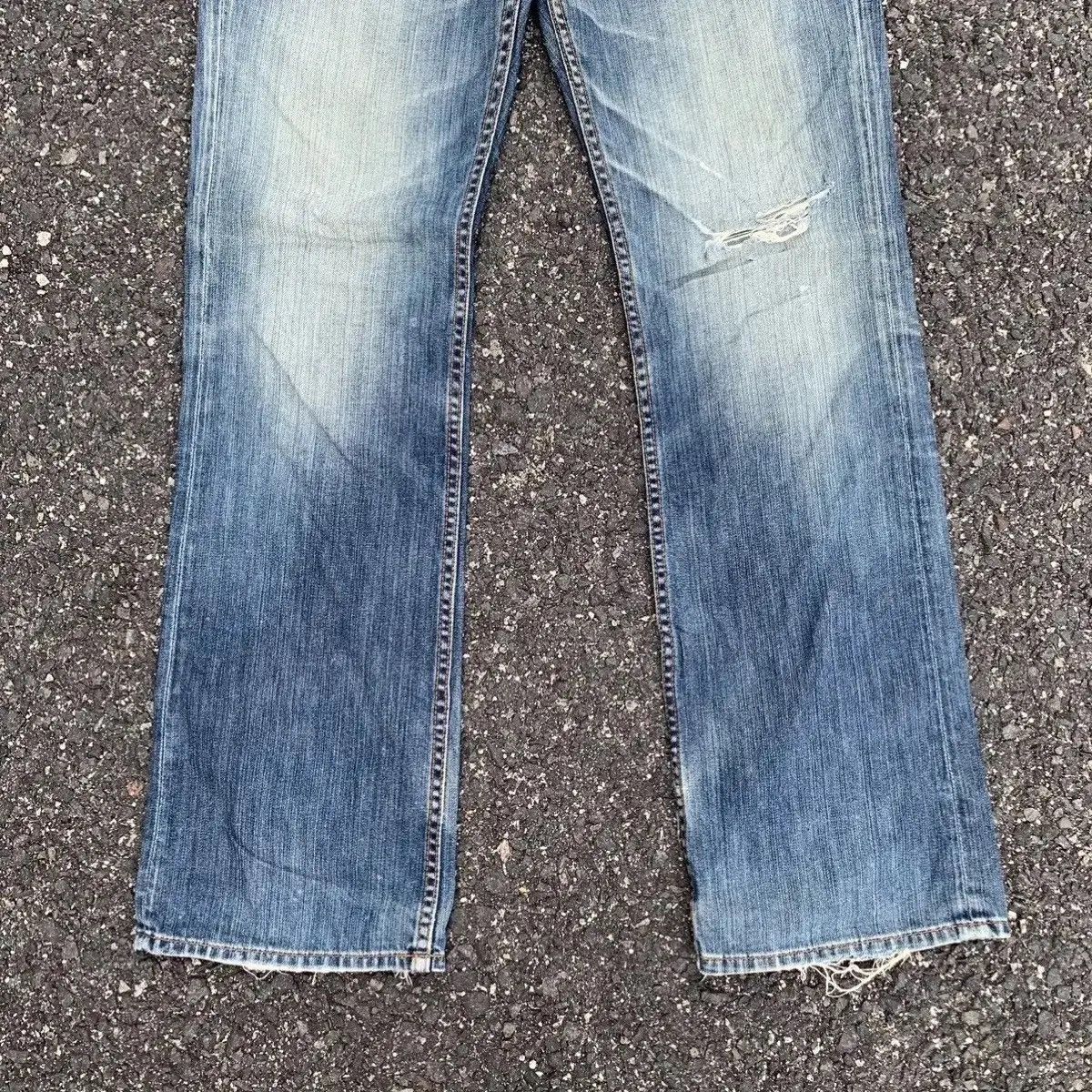14th Addiction Vintage Villand Jeans W32 L31 Distressed Denim Faded Pants Size US 32 / EU 48 - 4 Thumbnail