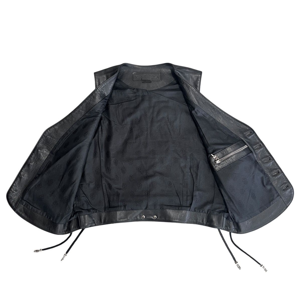 Chrome Hearts CHROME HEARTS Special Order Leather Vest XL Size US L / EU 52-54 / 3 - 12 Thumbnail
