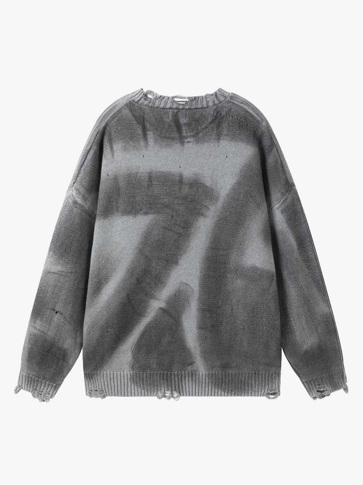 Other Inkjet Damaged Knitted Sweater Size US M / EU 48-50 / 2 - 3 Thumbnail