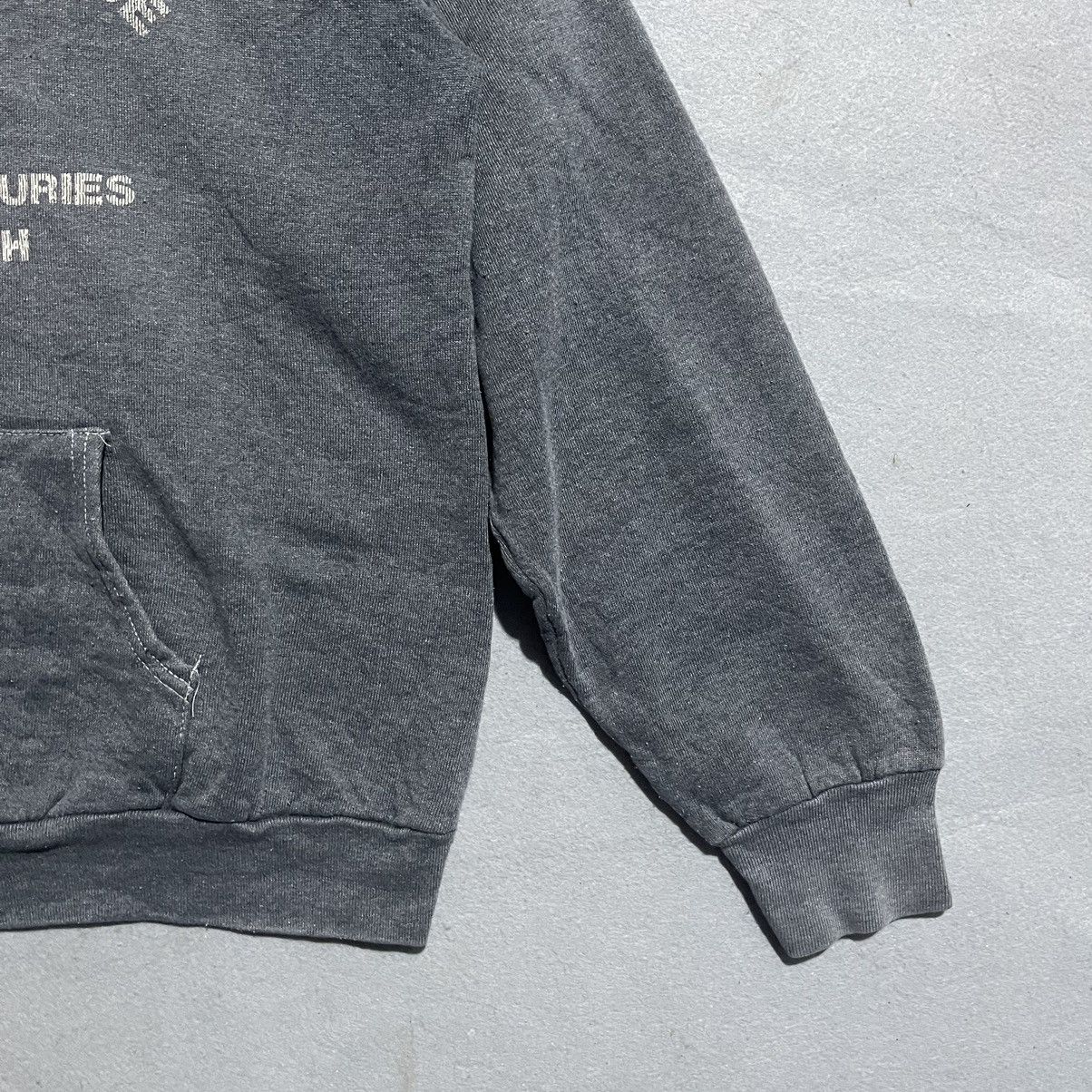 Fruit Of The Loom Vintage 1980s Fruit of the Loom Safety Performance Hoodie Size US L / EU 52-54 / 3 - 3 Thumbnail