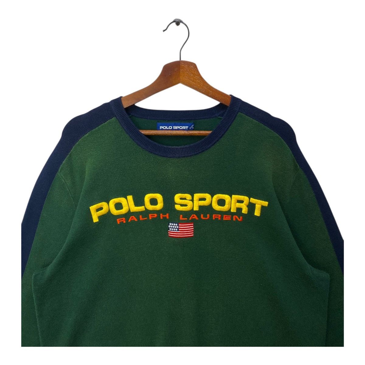 Polo Ralph Lauren Polo Sport Ralph Lauren Sweatshirt Spellout Embroidery Size US M / EU 48-50 / 2 - 2 Thumbnail