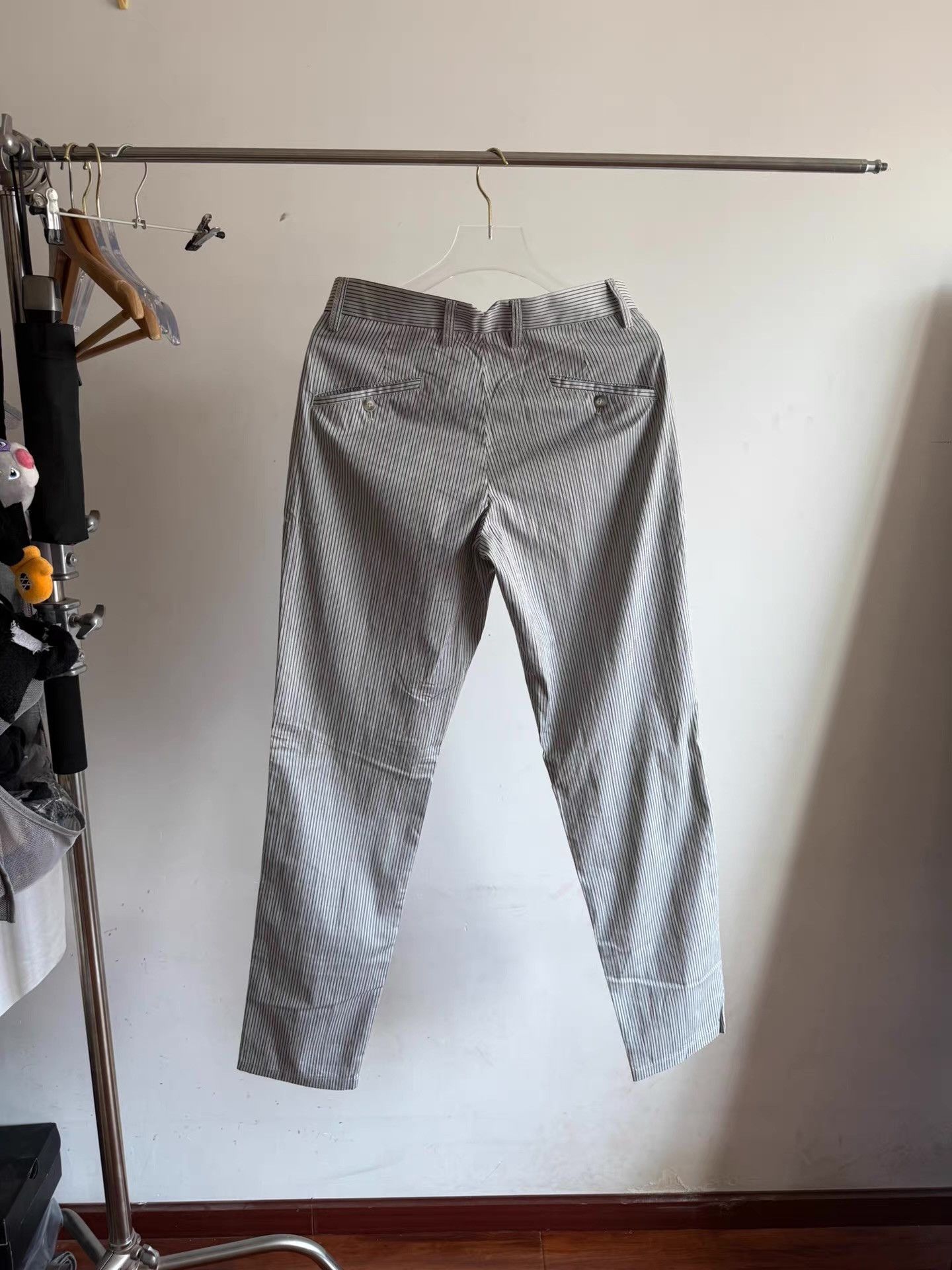 Emporio Armani Emporio Armani Vintage Striped Casual Pants Q17 Size US 34 / EU 50 - 2 Thumbnail
