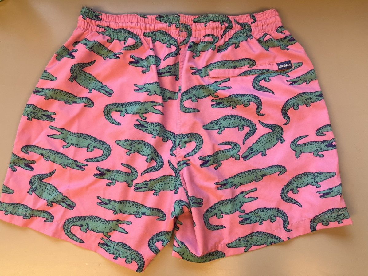 Chubbies Chubbies Alligator Print Size Large Mens Trunks Size US 35 - 2 Thumbnail