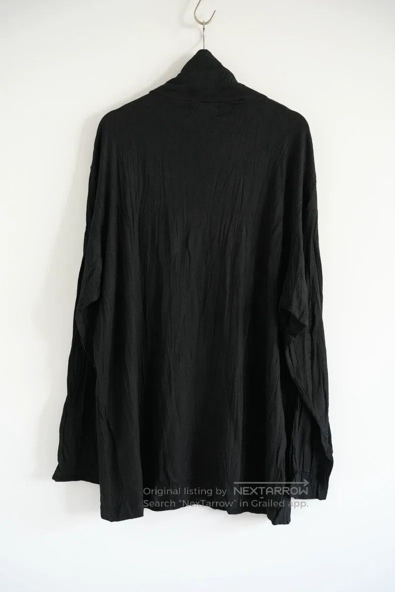 Yohji Yamamoto Yohji Yamamoto 24aw pleated turtleneck wool long sleeve T- Size US L / EU 52-54 / 3 - 2 Thumbnail