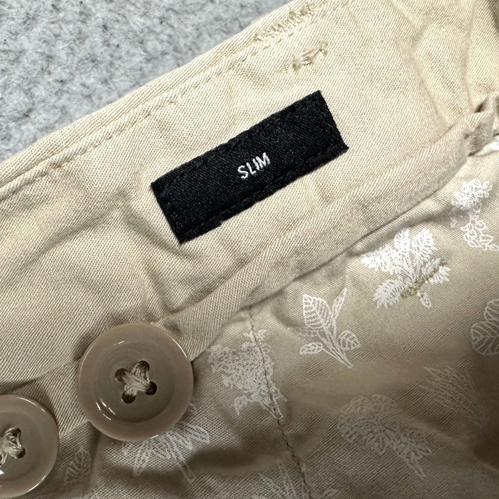 Bonobos Bonobos Pants Slim Khakis 33 Regular Tan Beige 33x34 Chino Flat Front Stretch Tapered Mens Size US 33 - 5 Thumbnail