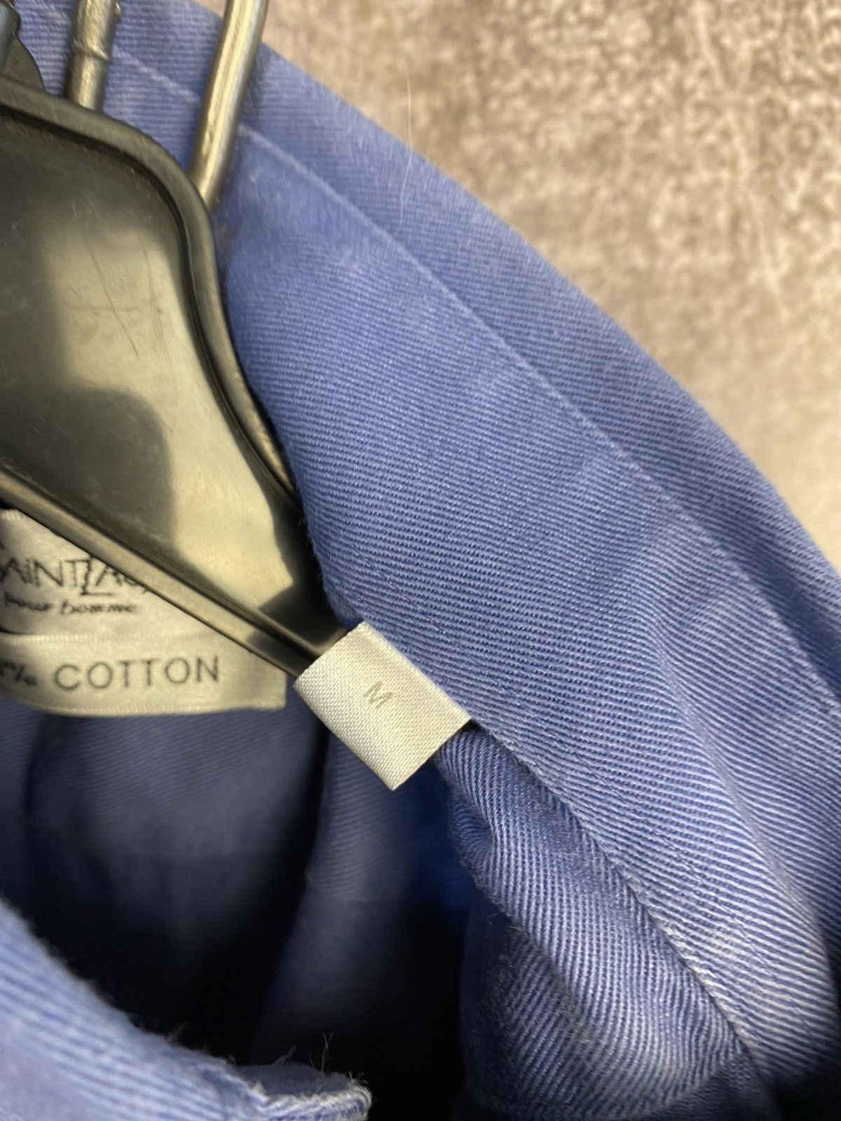 Saint Laurent Paris Cotton YSL Shirt Heavy Yves Saint Laurent Overshirt Size US M / EU 48-50 / 2 - 8 Thumbnail