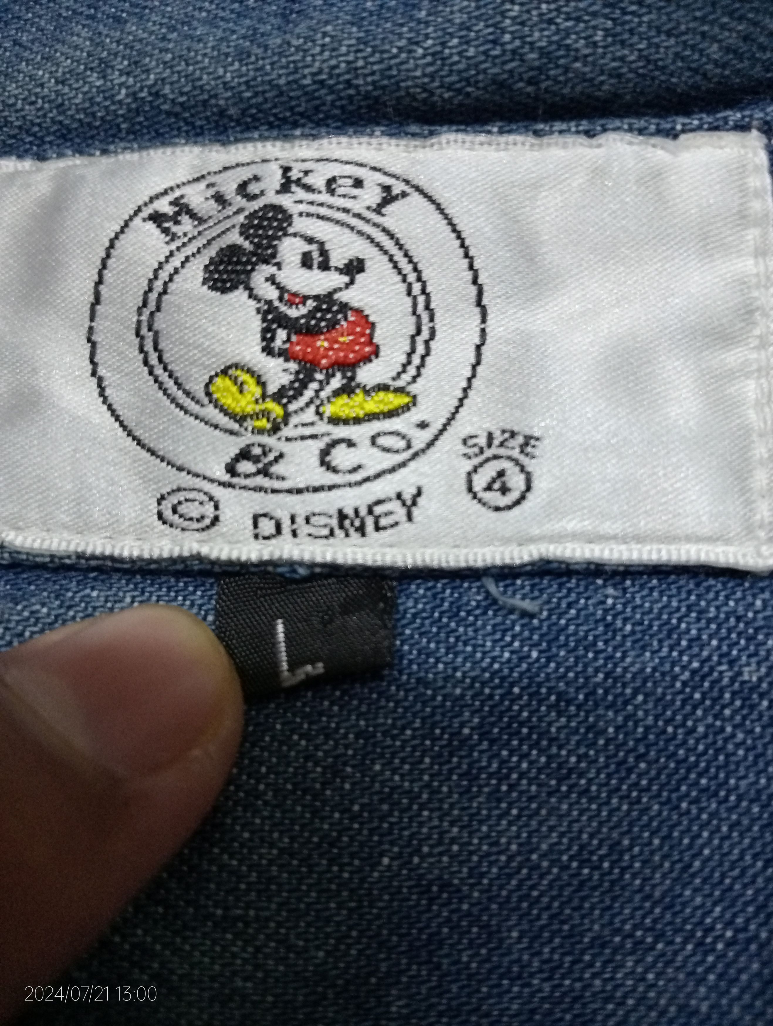Mickey & Co. Vintage '90s Embroidery Mickey & Co. Button Down L/S Shirts Size US L / EU 52-54 / 3 - 2 Thumbnail
