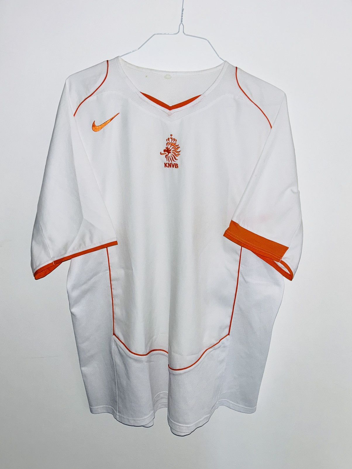Vintage Netherlands 2006 away jersey Size US XL / EU 56 / 4 - 1 Thumbnail