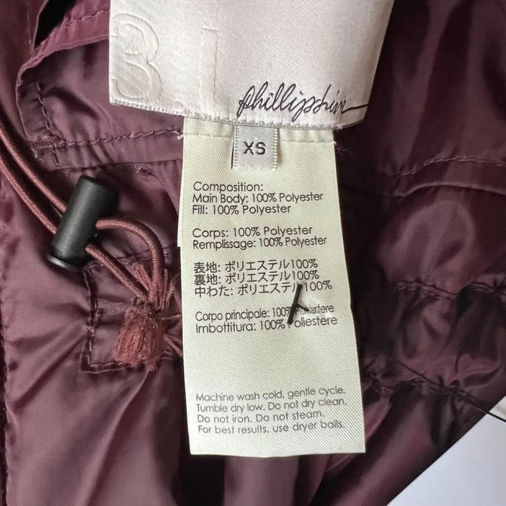 3.1 Phillip Lim 3.1 PHILLIP LIM Burgandy Trench Coat, XS SRP: $850 Size XS / US 0-2 / IT 36-38 - 6 Thumbnail