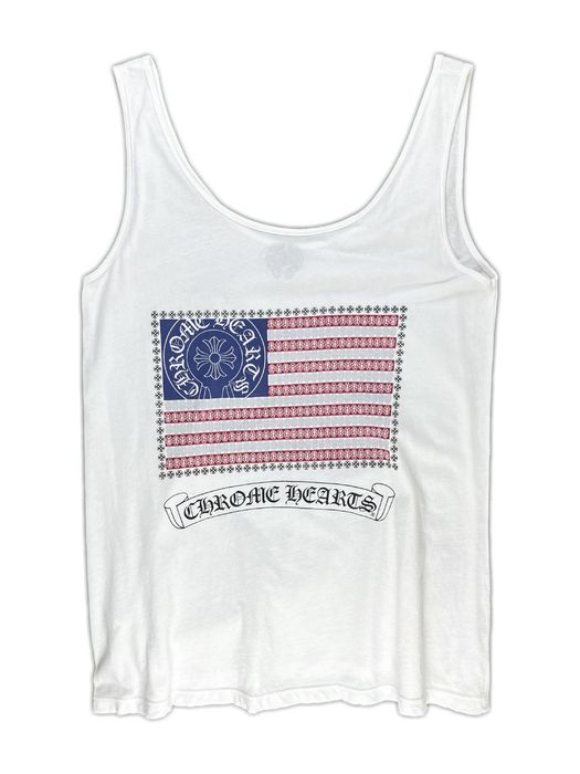 Great Description About Chrome Hearts White Tank Top
