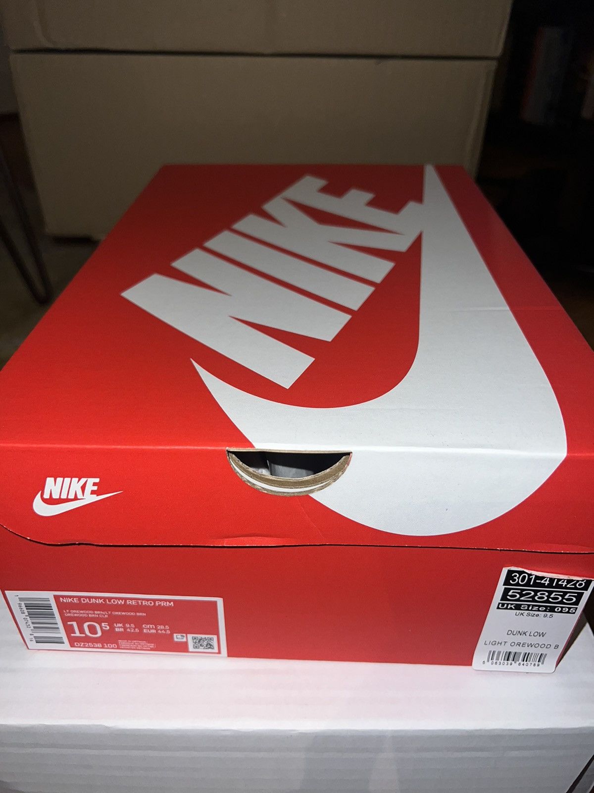 Nike Nike Dunk Low Reto Premium Light Orewood Brown Guava Ice Size US 10.5 / EU 43-44 - 10 Thumbnail