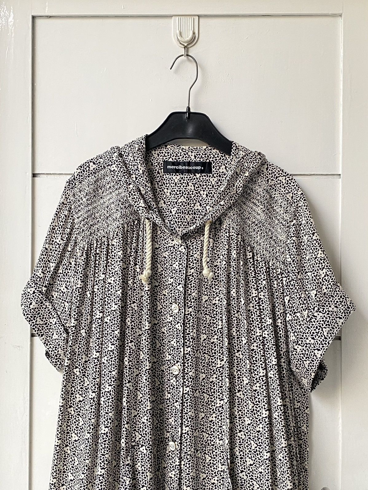mercibeaucoup MERCIBEAUCOUP Issey Miyake Motive Hoodie Shirt Size US L / EU 52-54 / 3 - 11 Thumbnail