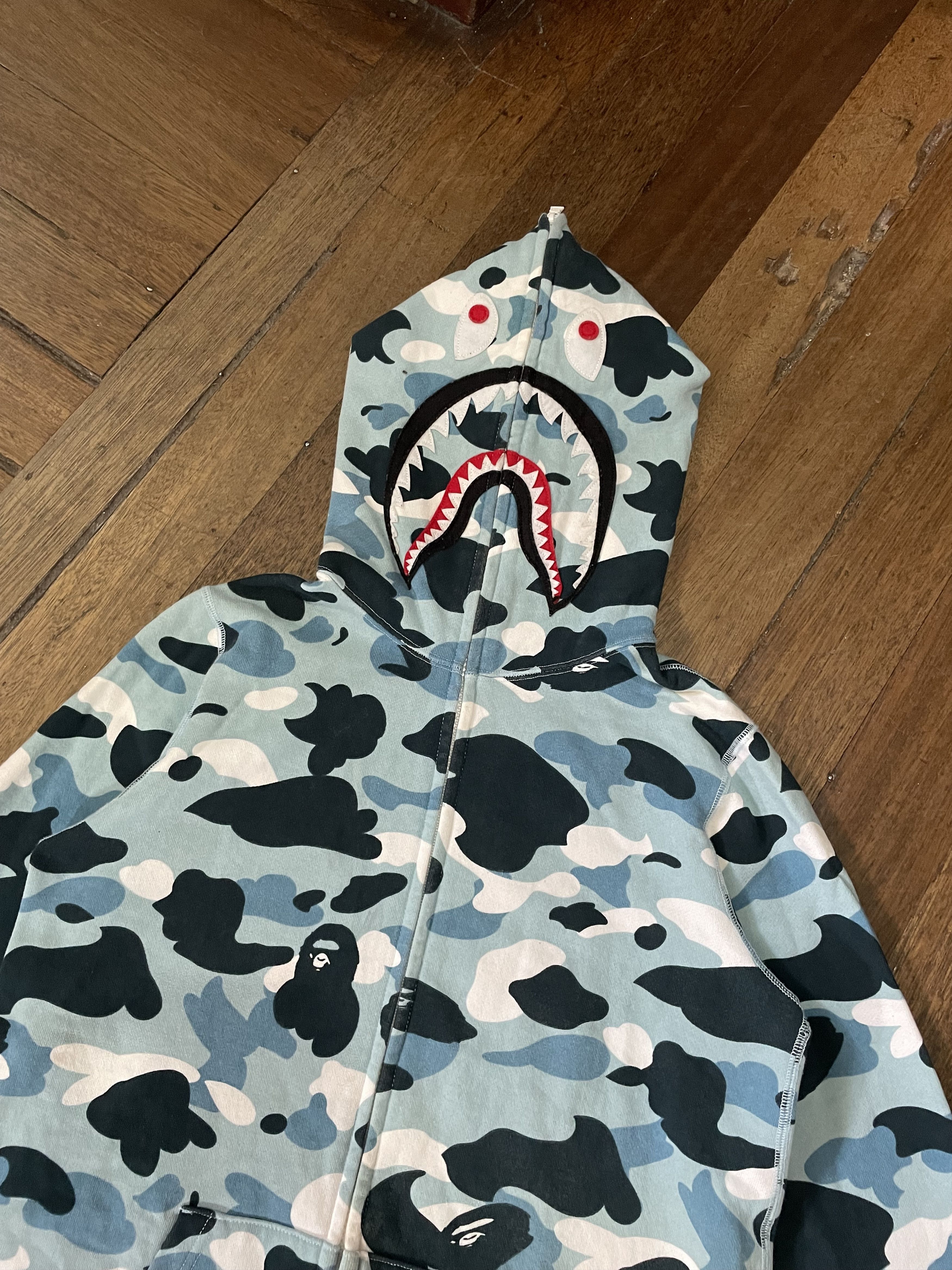 Bape BAPE MARINE CAMO SHARK ZIP Dress ONEPIECE - 2018 Size XS / US 0-2 / IT 36-38 - 2 Thumbnail