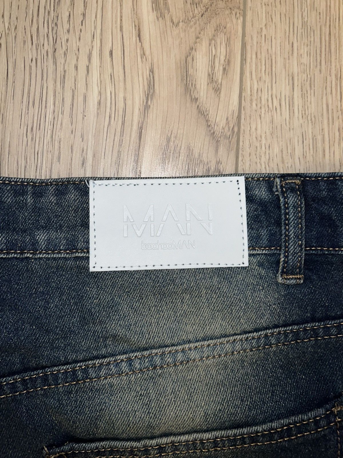 Boohoo Boohooman Flared Jeans Size US 34 / EU 50 - 3 Thumbnail