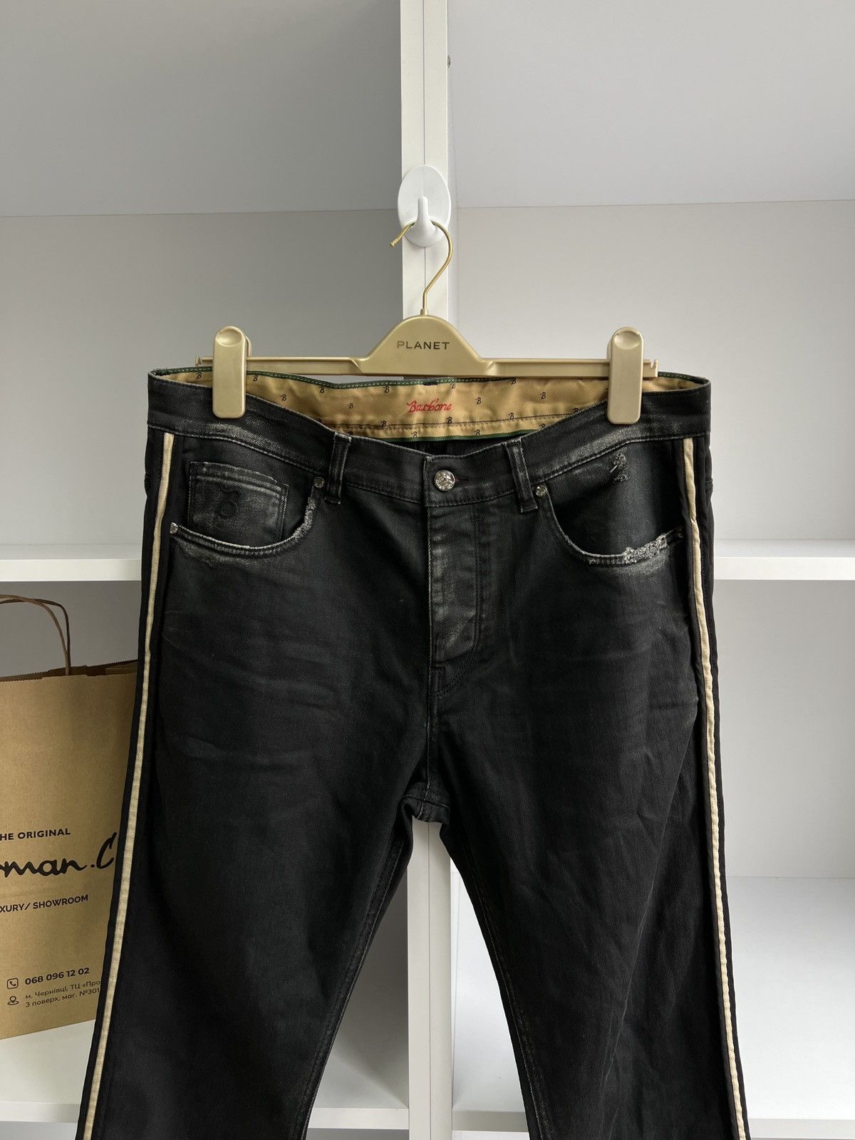 Designer × Vintage Vintage Barb'one Men's Chino Cotton Pants Size US 32 / EU 48 - 5 Thumbnail