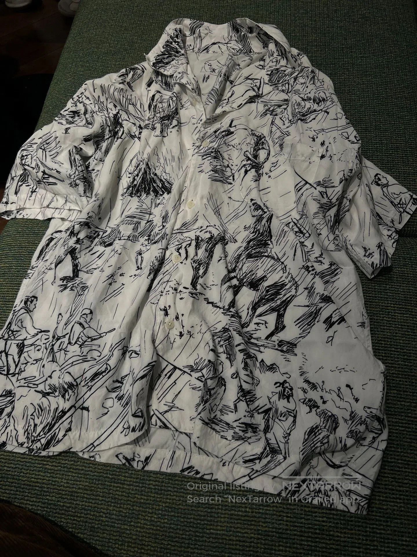 Porter Classic Porter Classic Seven Samurai Aloha Shirt. Size US M / EU 48-50 / 2 - 1 Thumbnail