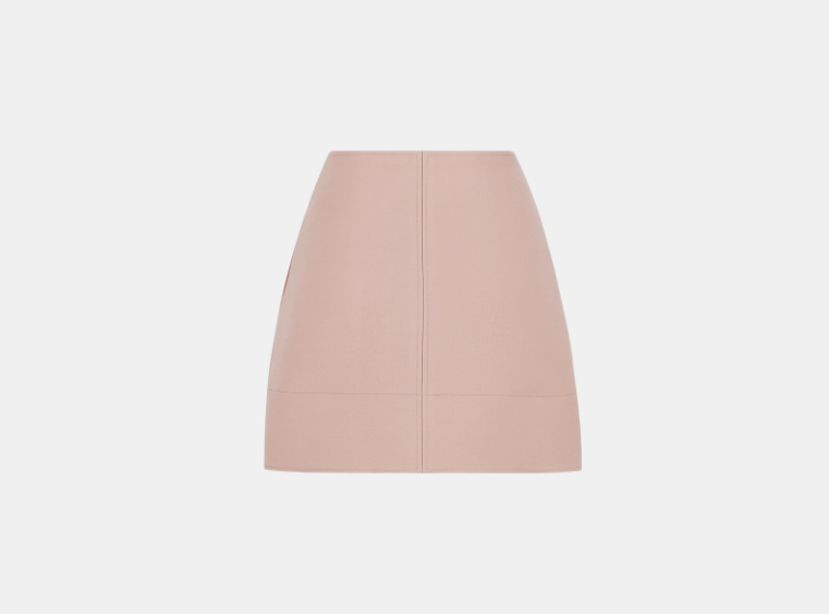 Dior o1w1db11225 451J61 Mini Skirt in Pink Size 26" / US 2 / IT 38 - 2 Thumbnail
