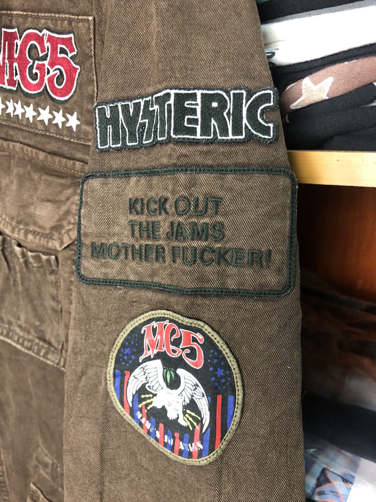 Hysteric Glamour 🔥Vintage🔥 90s Hysteric Glamour X Mc5 Jacket Size US M / EU 48-50 / 2 - 5 Thumbnail