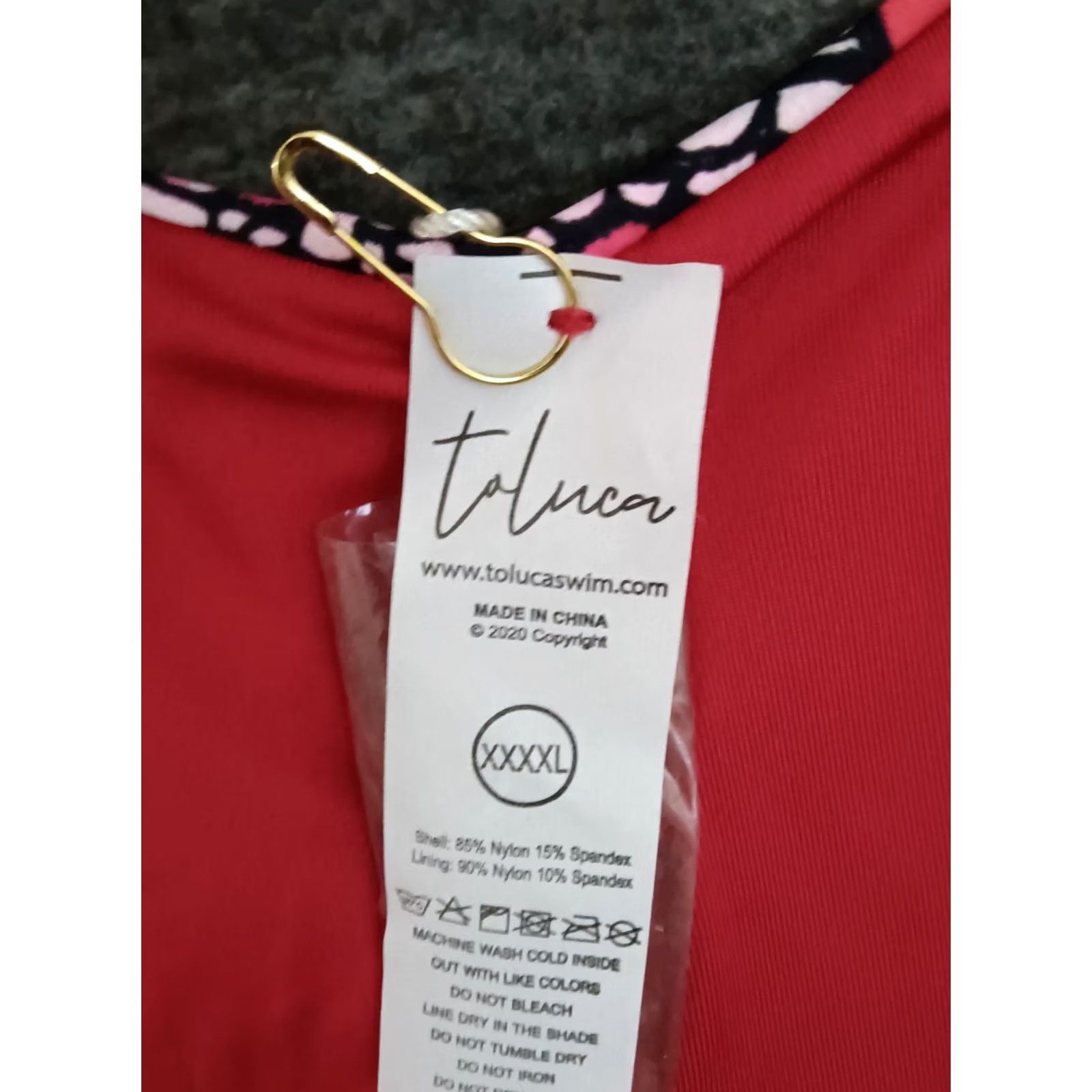 Triangl Toluca Papillon One Piece Swimsuit 4XL Papillon Solid Nylon Spandex Beac h Sexy Open Tummy Triangle Waist Wrap Women Size 4XL Women Size ONE SIZE - 5 Thumbnail