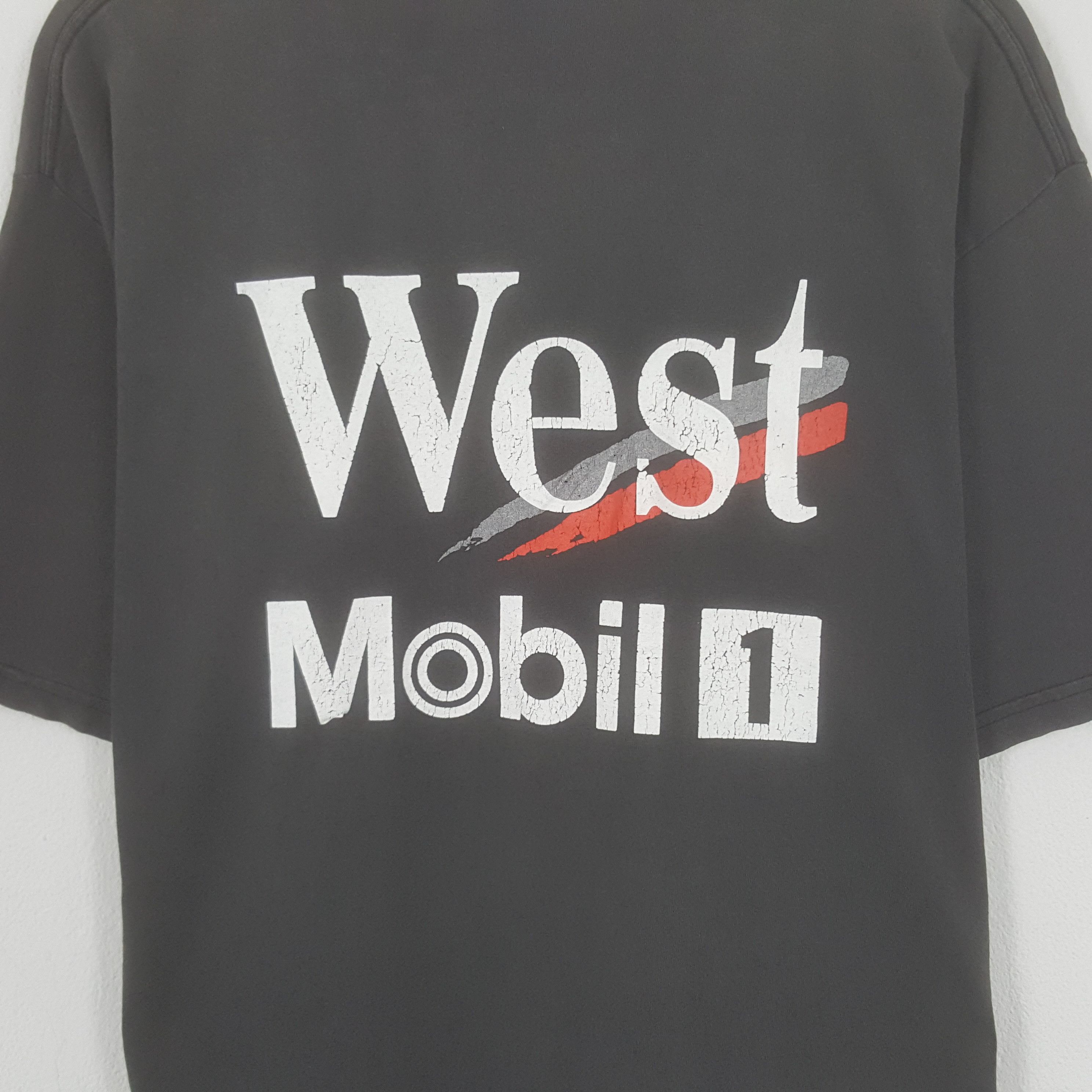 Vintage Vintage West Mobil 1 Tshirt Size US L / EU 52-54 / 3 - 2 Thumbnail