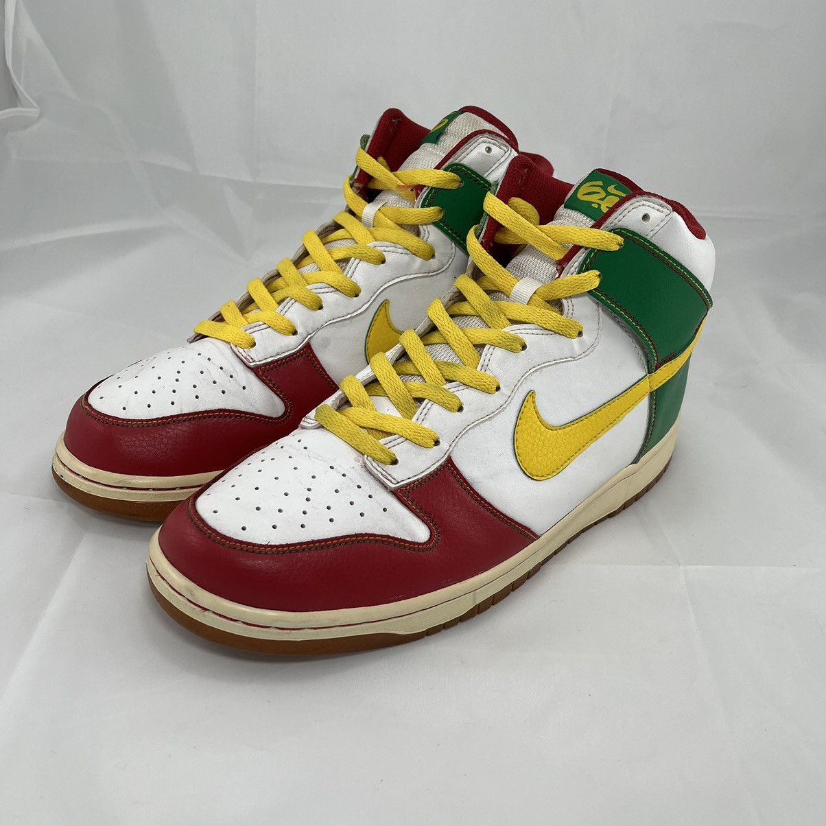 Grailed × Nike × Vintage Size 12 2012 Rare Nike Dunk High Rasta 6.0 Size US 12 / EU 45 - 4 Thumbnail