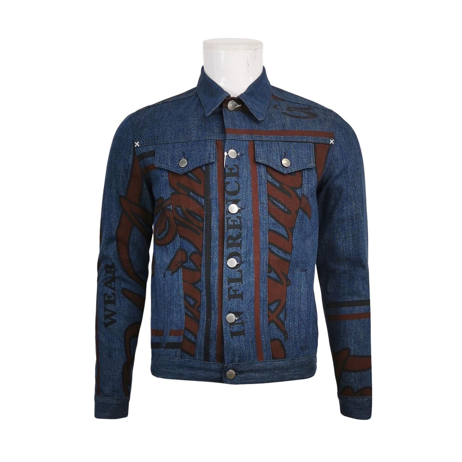 JW Anderson JW Anderson Printed Denim Jacket 44 Size US S / EU 44-46 / 1 - 1 Thumbnail