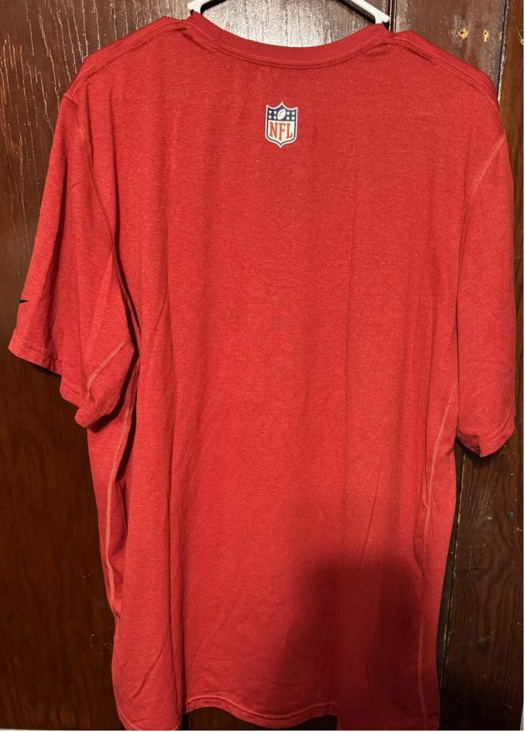 Nike Atlanta Falcons Nike Logo T-Shirt Men Sz XL Red Size US XL / EU 56 / 4 - 2 Thumbnail